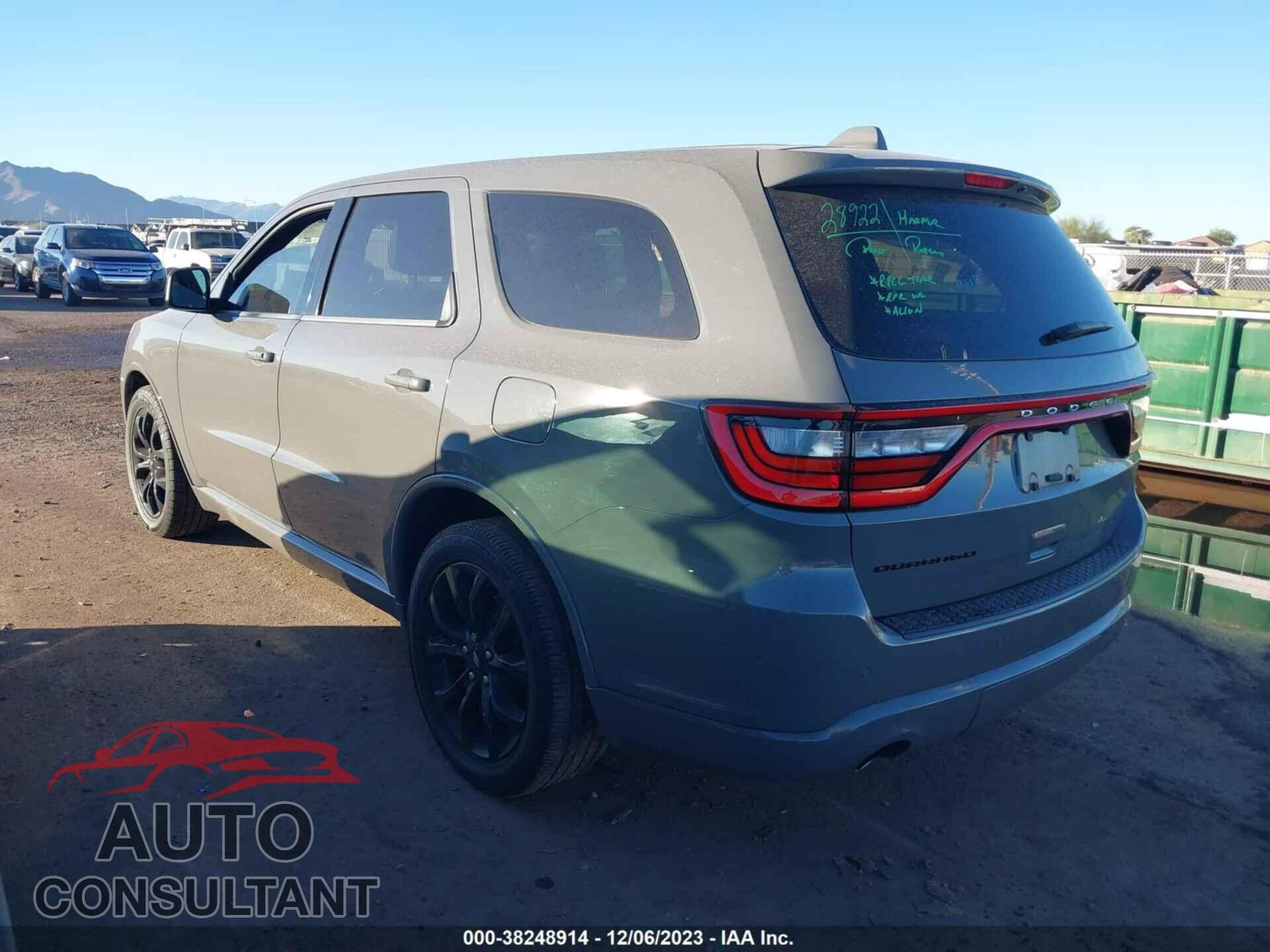 DODGE DURANGO 2019 - 1C4RDHAG2KC764570