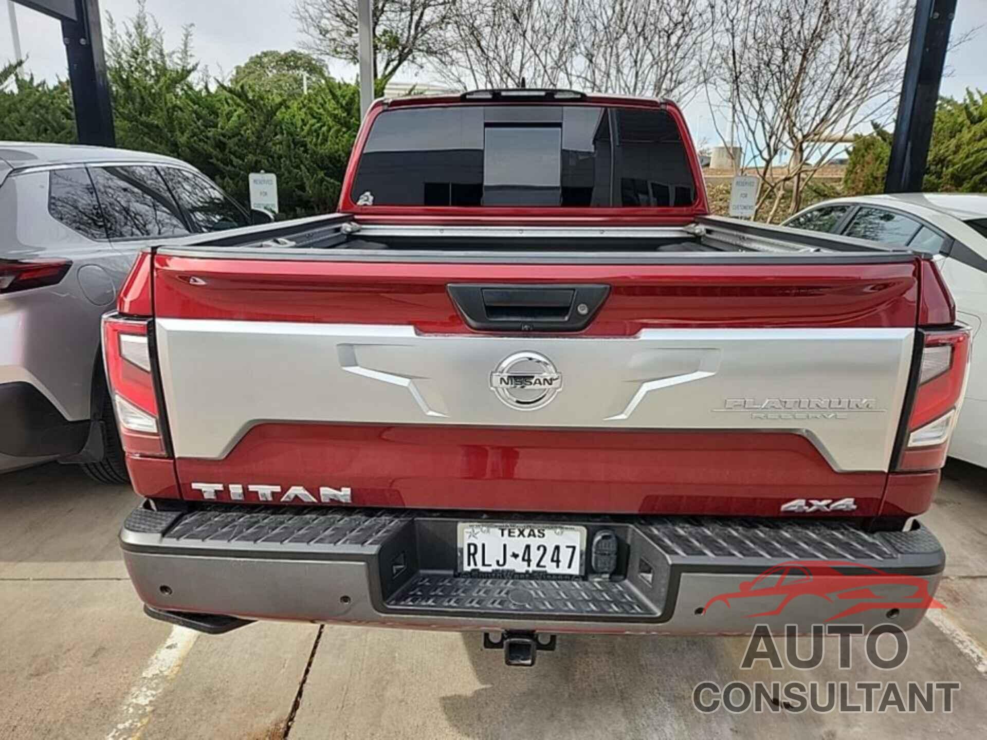 NISSAN TITAN 2022 - 1N6AA1ED4NN103268