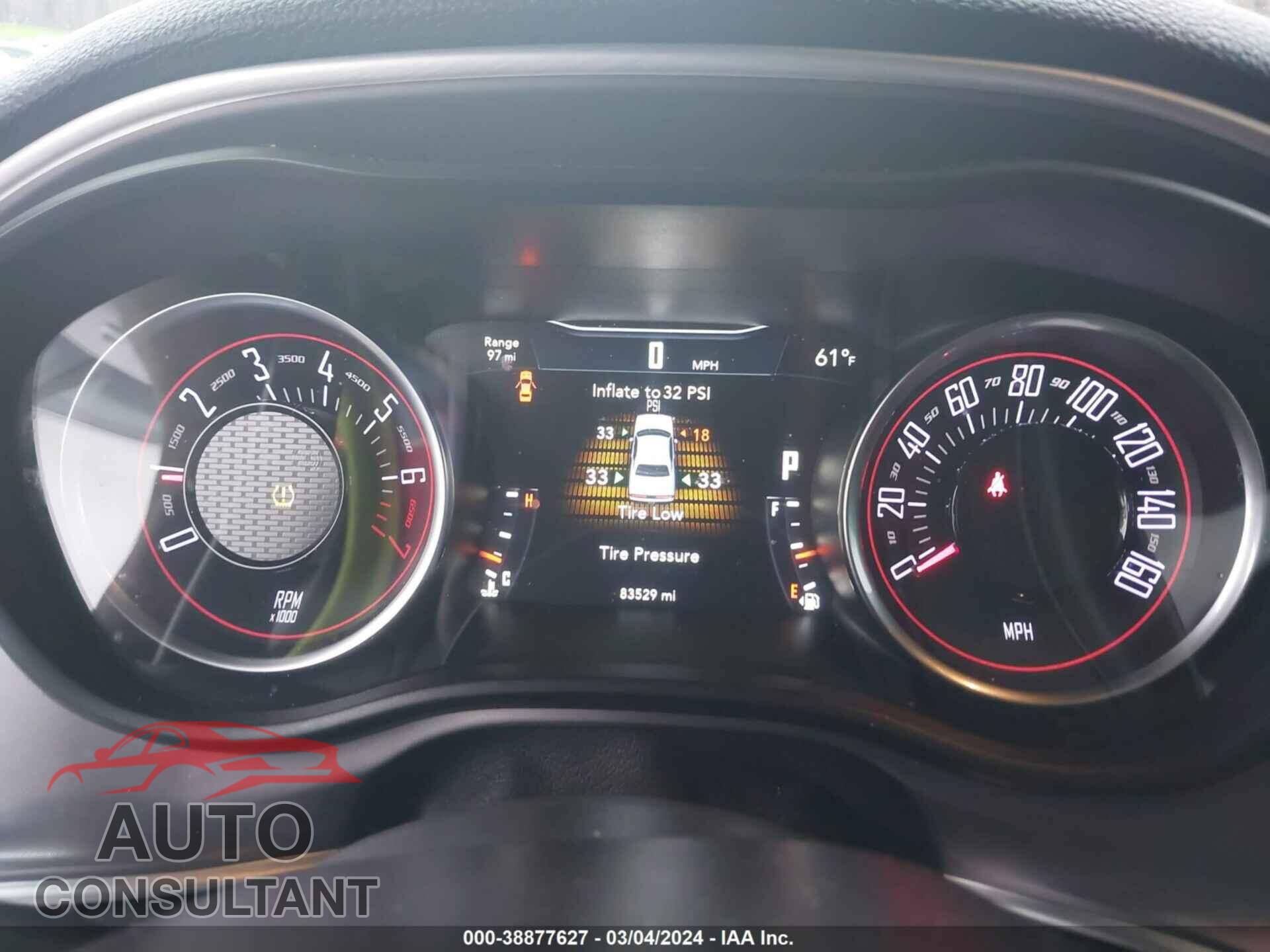 DODGE CHALLENGER 2019 - 2C3CDZAG5KH723606