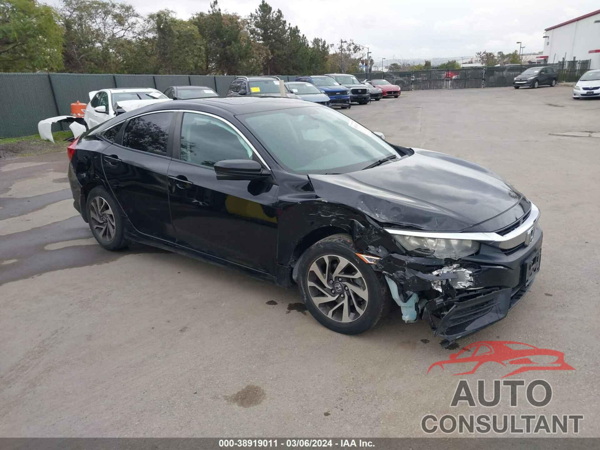 HONDA CIVIC 2017 - 19XFC2F71HE208974