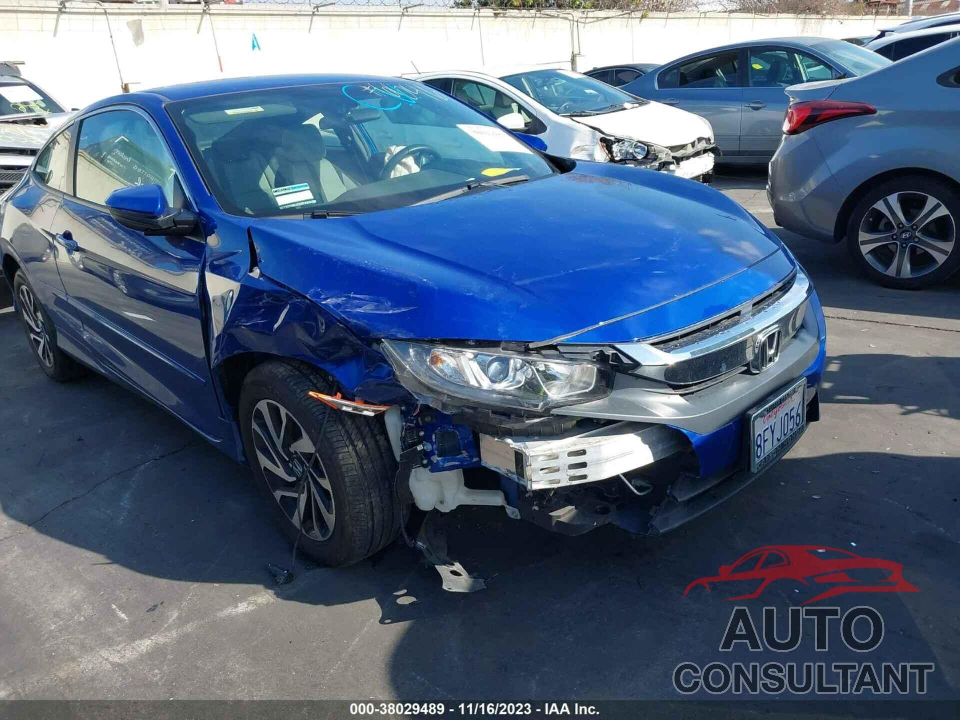 HONDA CIVIC 2018 - 2HGFC4B59JH306646