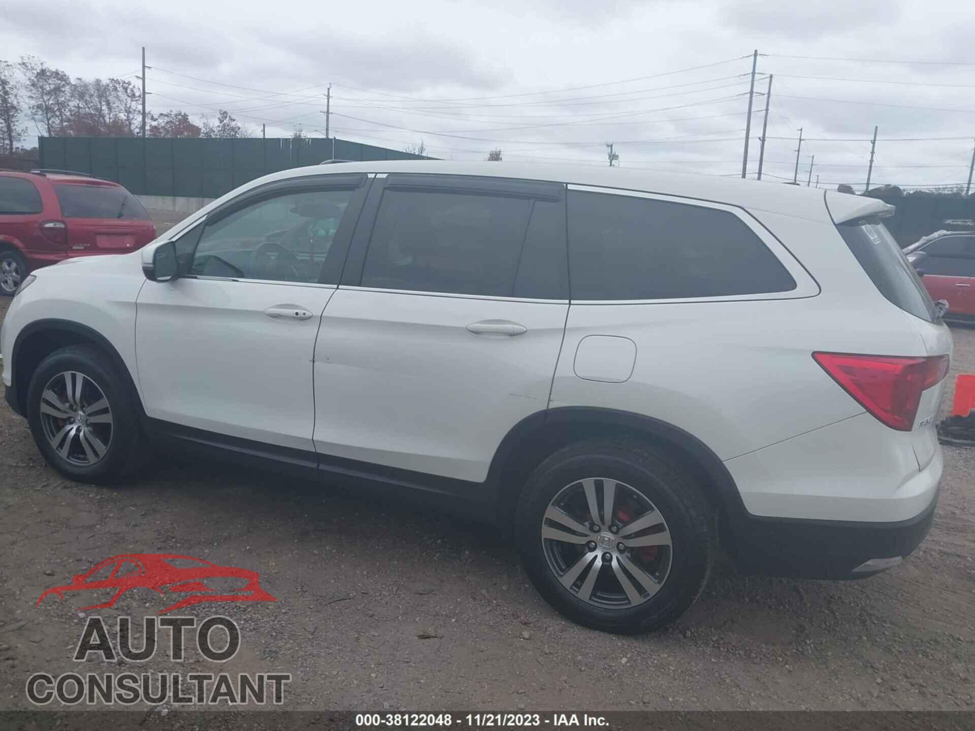 HONDA PILOT 2017 - 5FNYF6H50HB048003