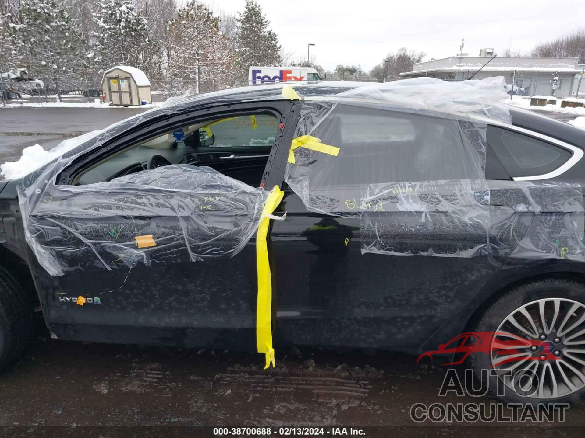 FORD FUSION HYBRID 2017 - 3FA6P0RU6HR403266