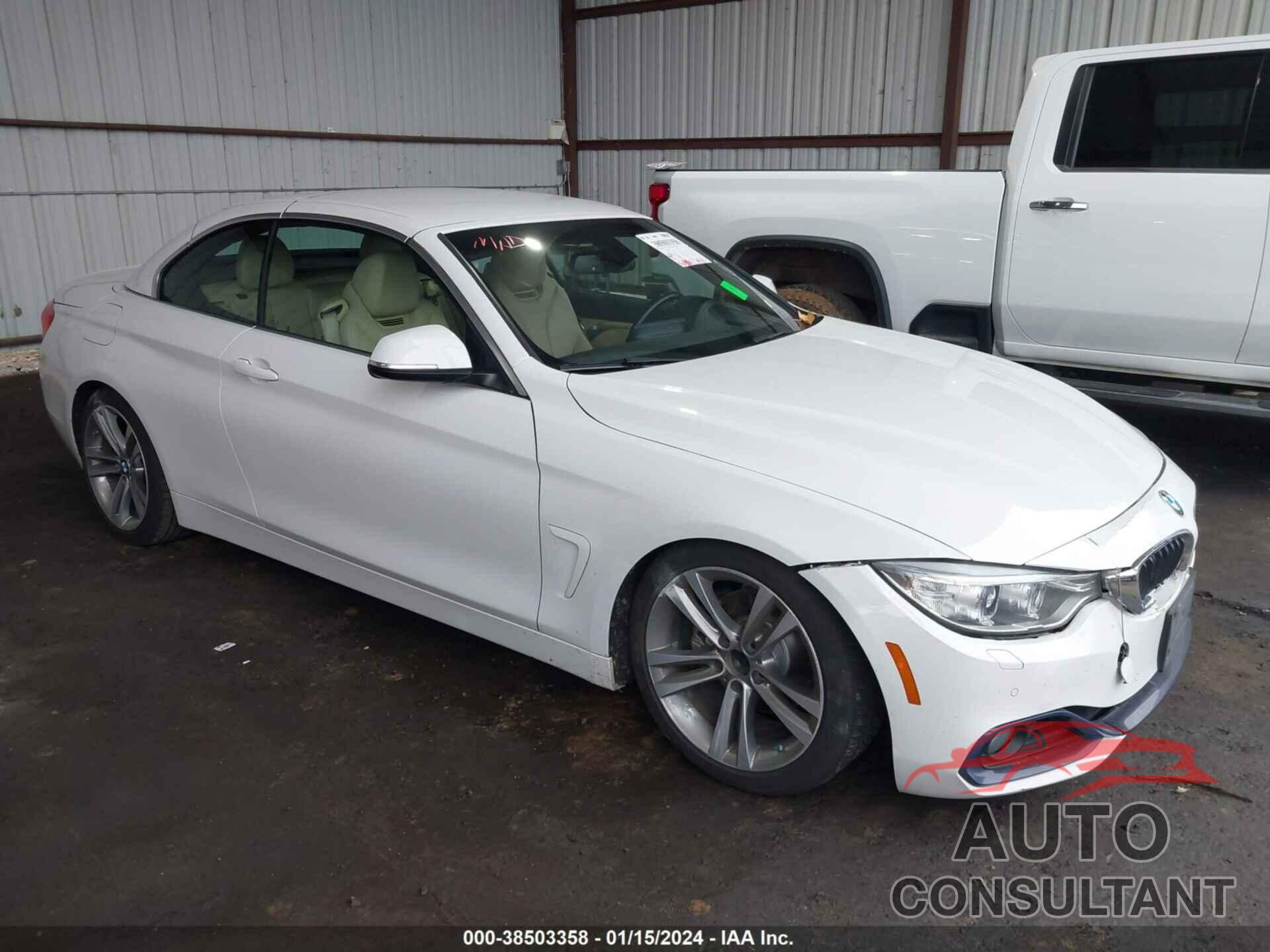 BMW 428I 2016 - WBA3V7C54G5A25205