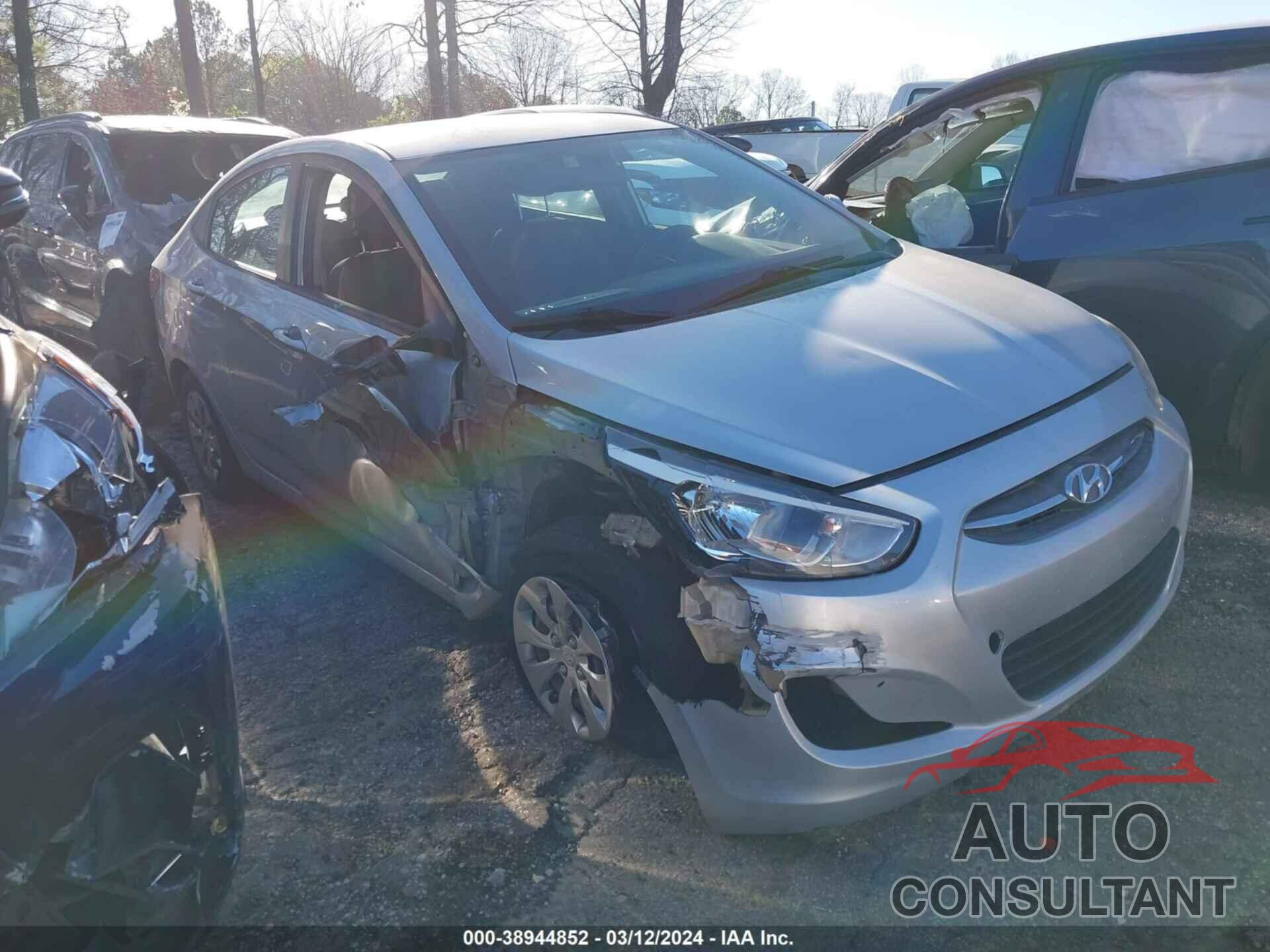 HYUNDAI ACCENT 2017 - KMHCT4AE3HU306213