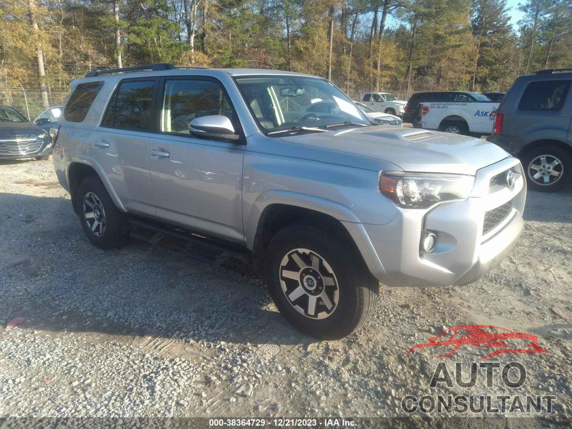 TOYOTA 4RUNNER 2019 - JTEBU5JR4K5730633