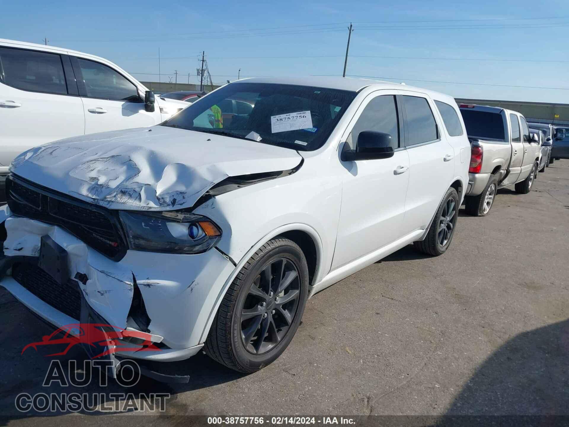 DODGE DURANGO 2017 - 1C4RDHAG1HC960492