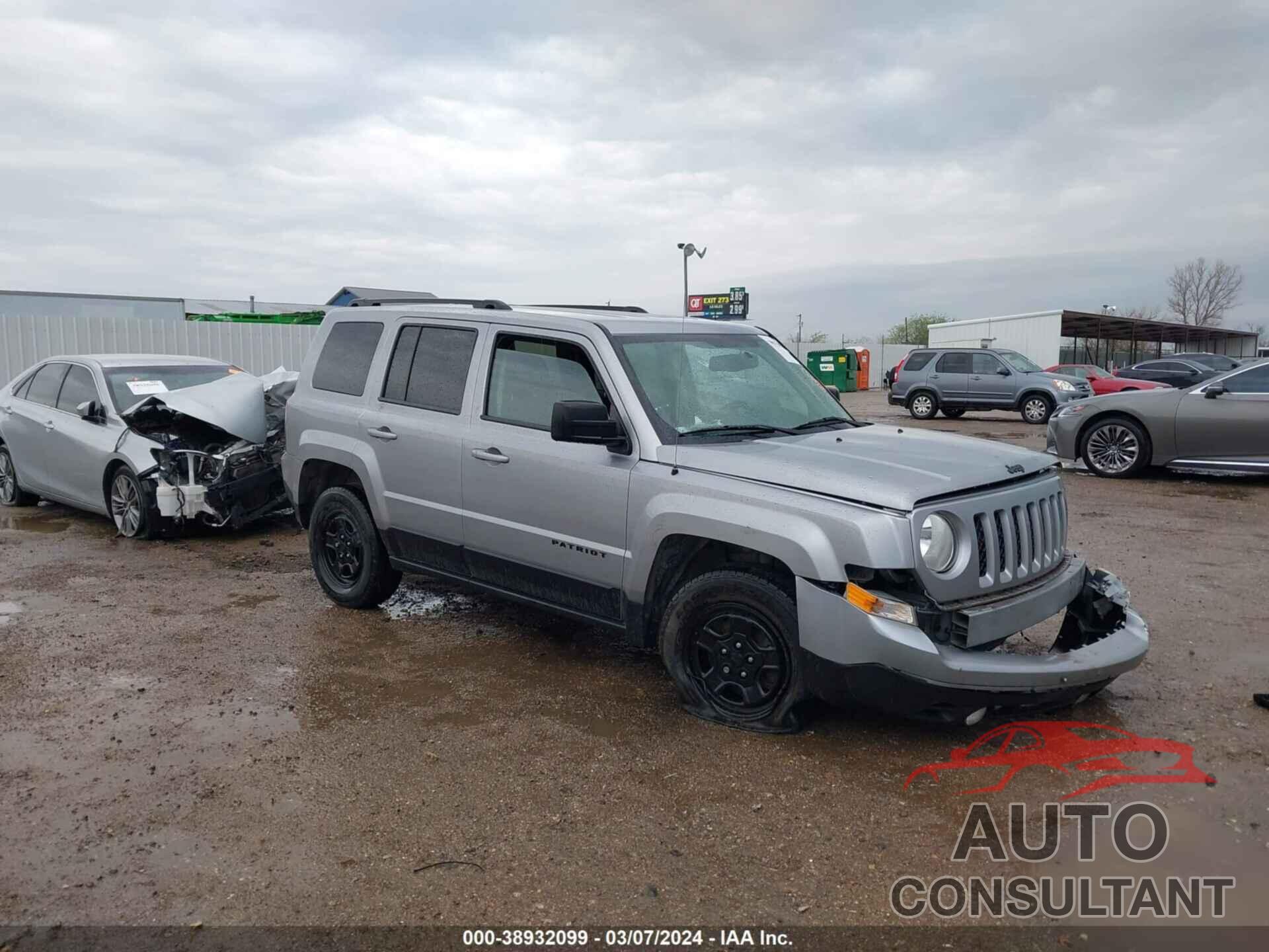 JEEP PATRIOT 2016 - 1C4NJPBB5GD813041