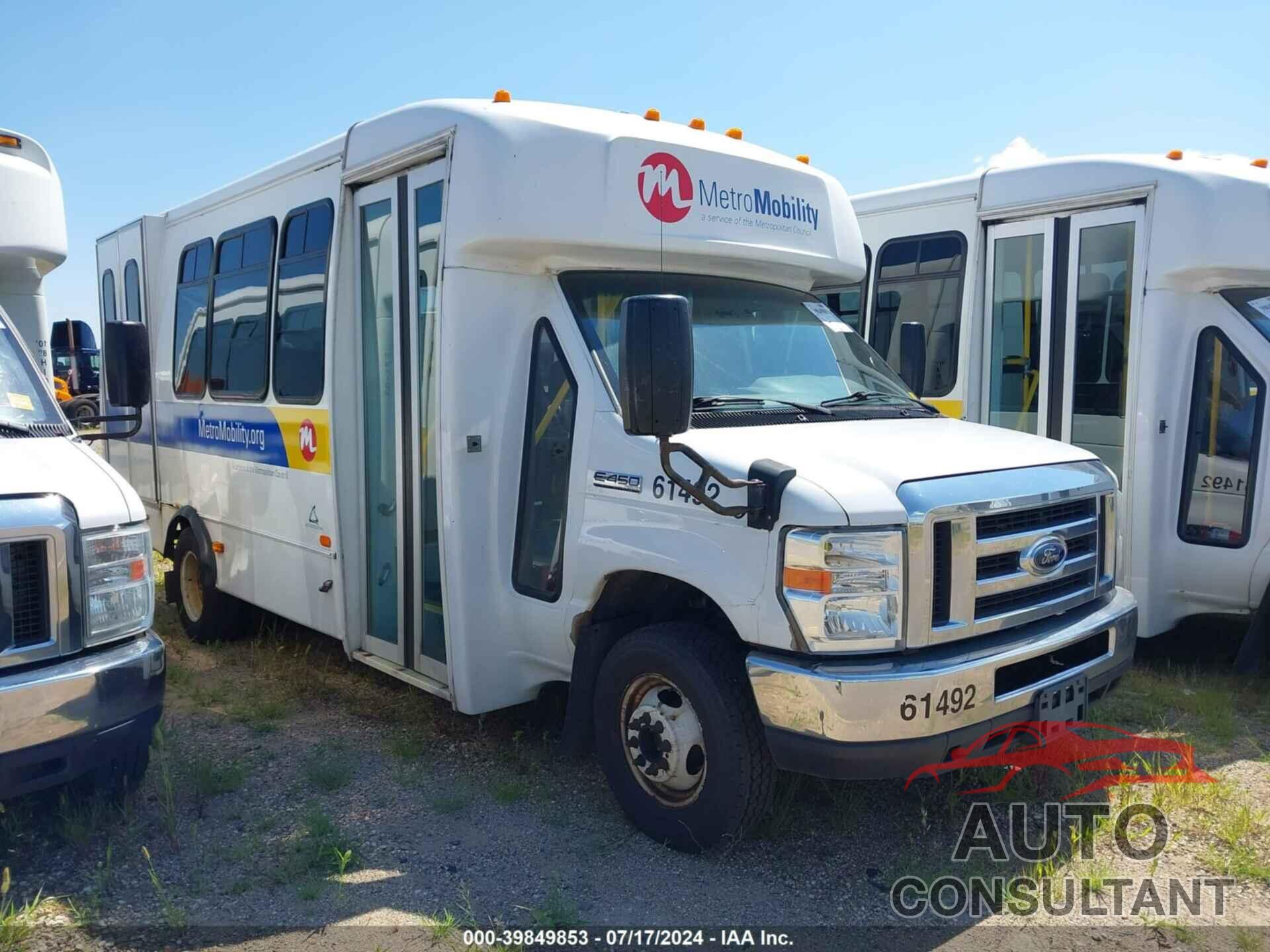 FORD E-450 CUTAWAY 2016 - 1FDFE4FS8GDC51312