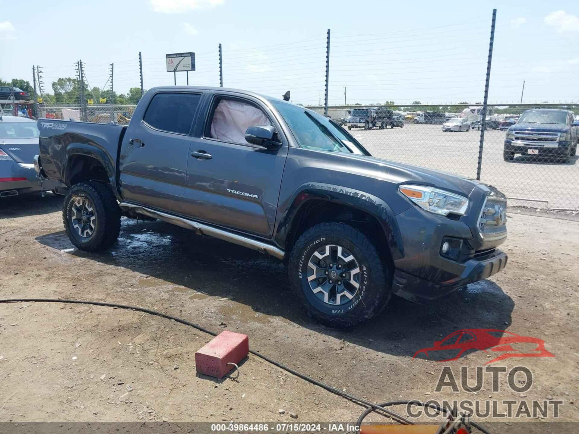 TOYOTA TACOMA 2017 - 5TFCZ5AN8HX112333