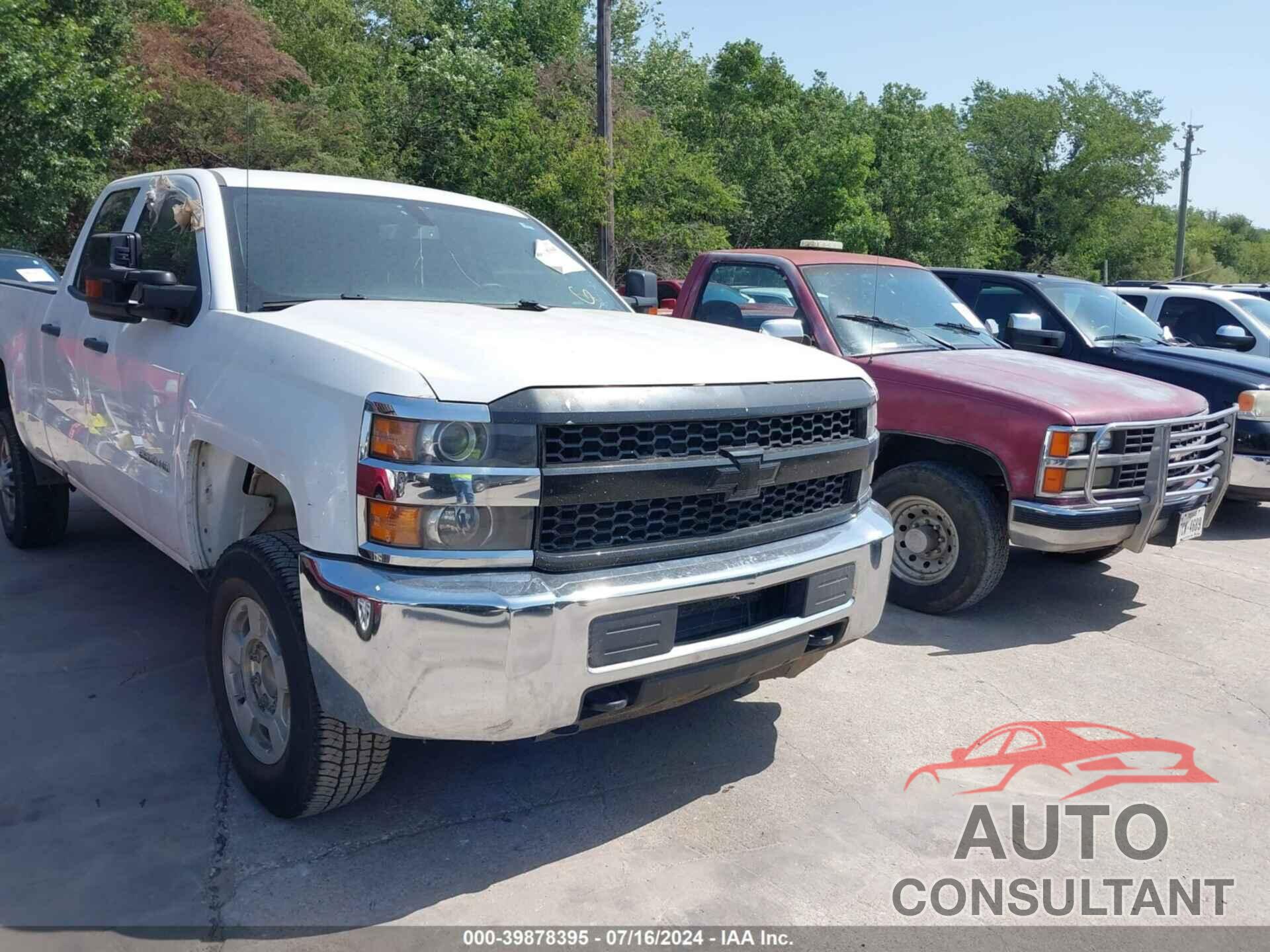 CHEVROLET SILVERADO 2500HD 2019 - 2GC2KREG4K1147622