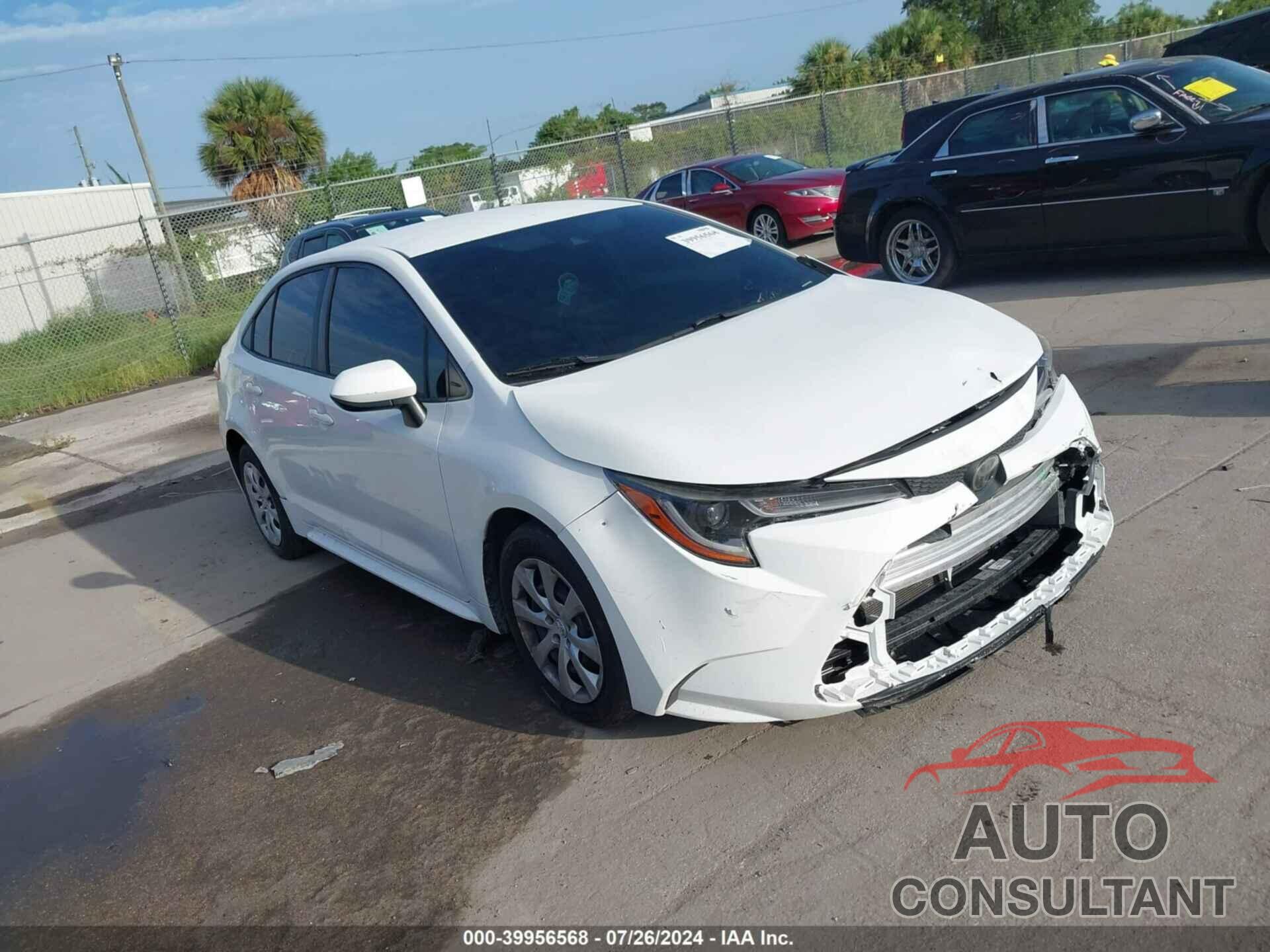 TOYOTA COROLLA 2020 - JTDEPRAE3LJ016661