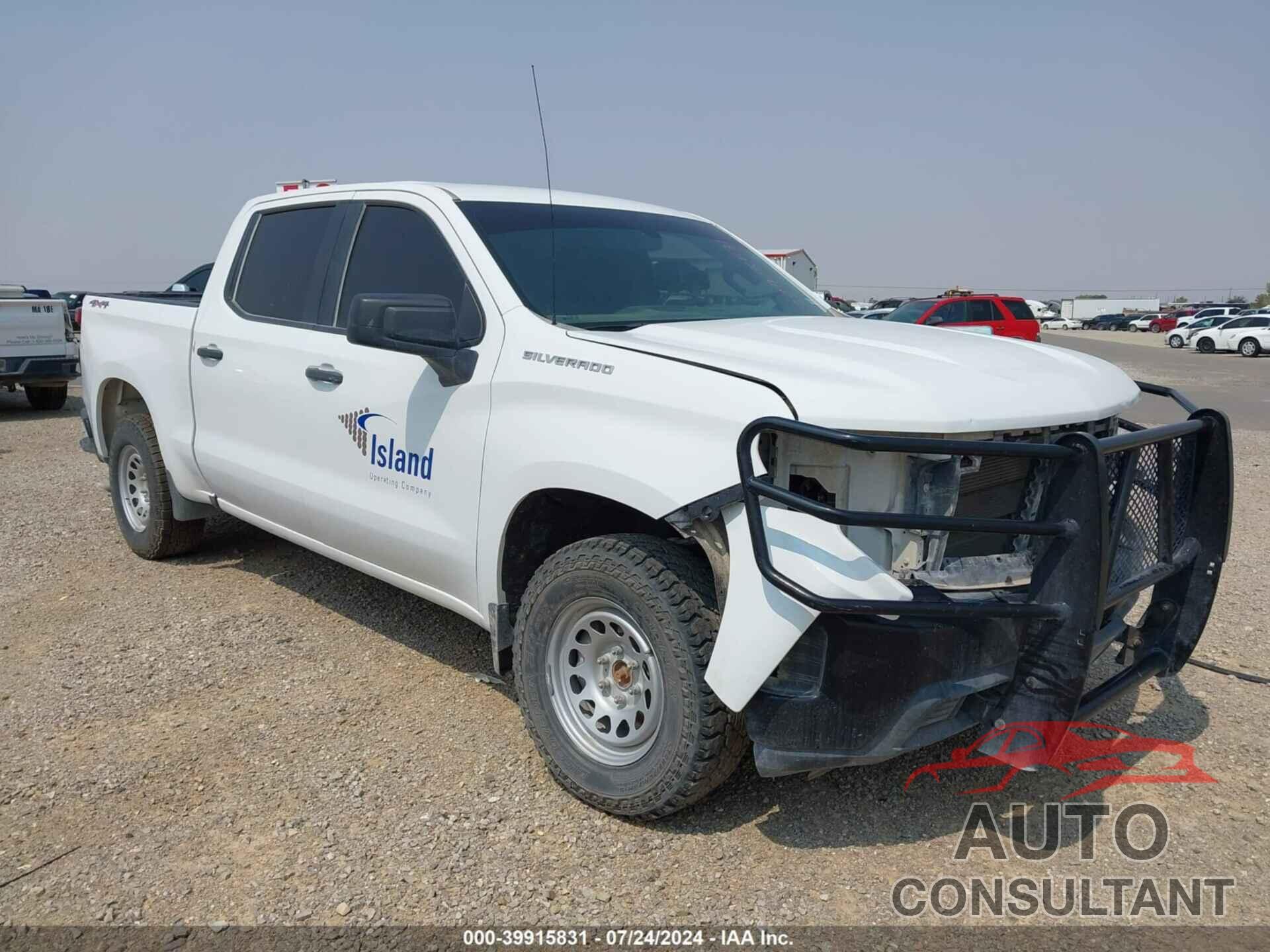 CHEVROLET SILVERADO 1500 2021 - 3GCUYAEF6MG244444