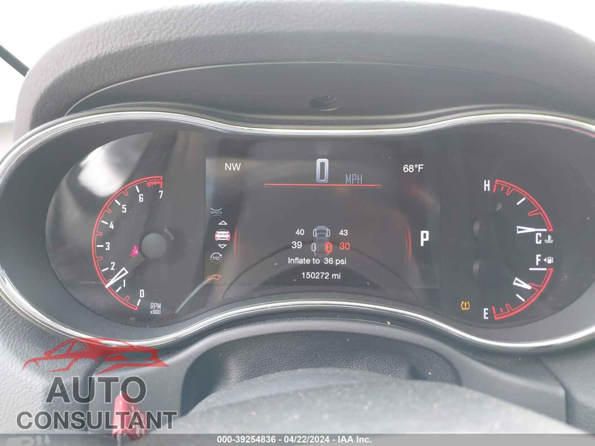 DODGE DURANGO 2017 - 1C4RDJAG8HC961193