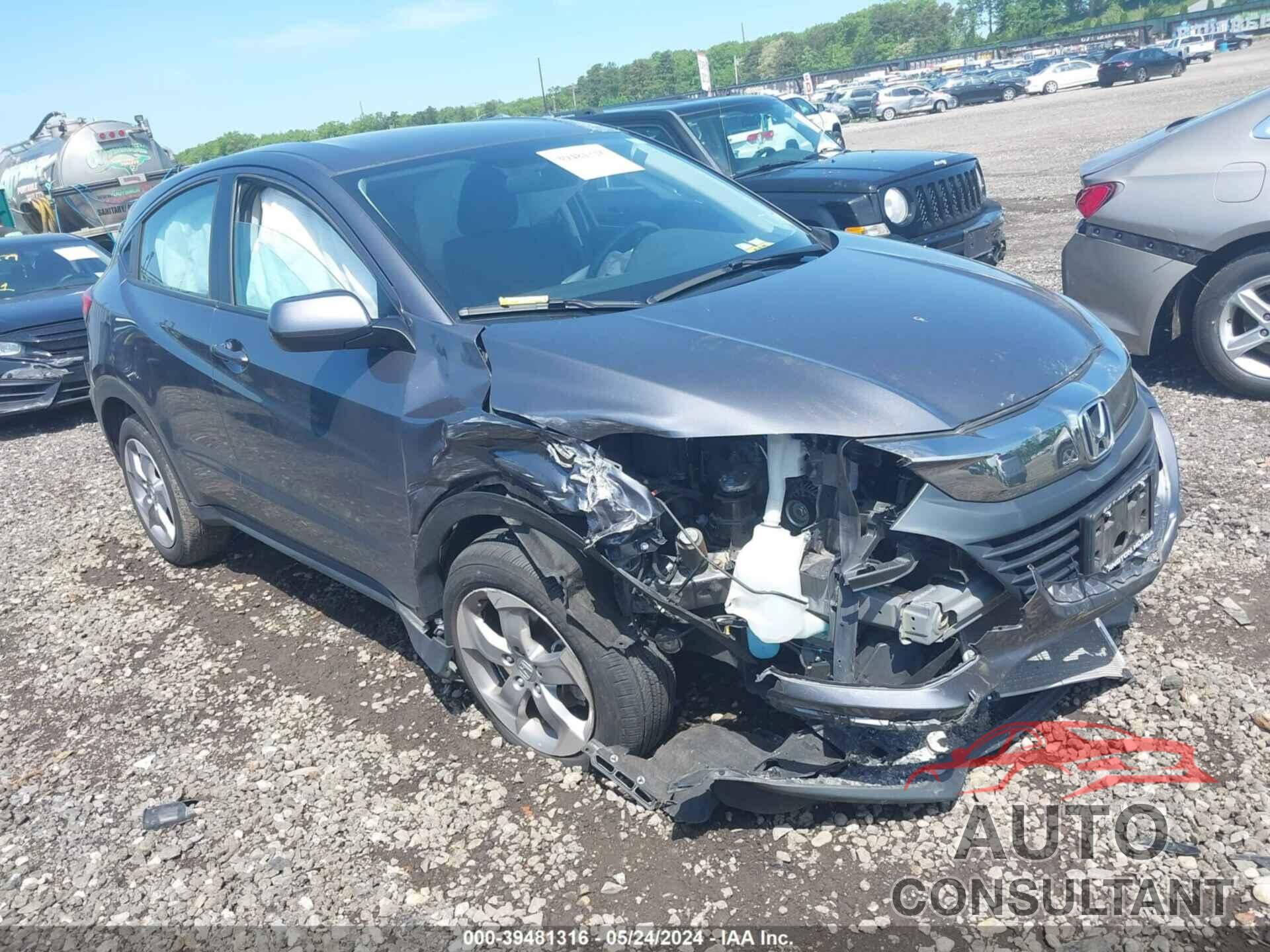 HONDA HR-V 2022 - 3CZRU6H35NM726514