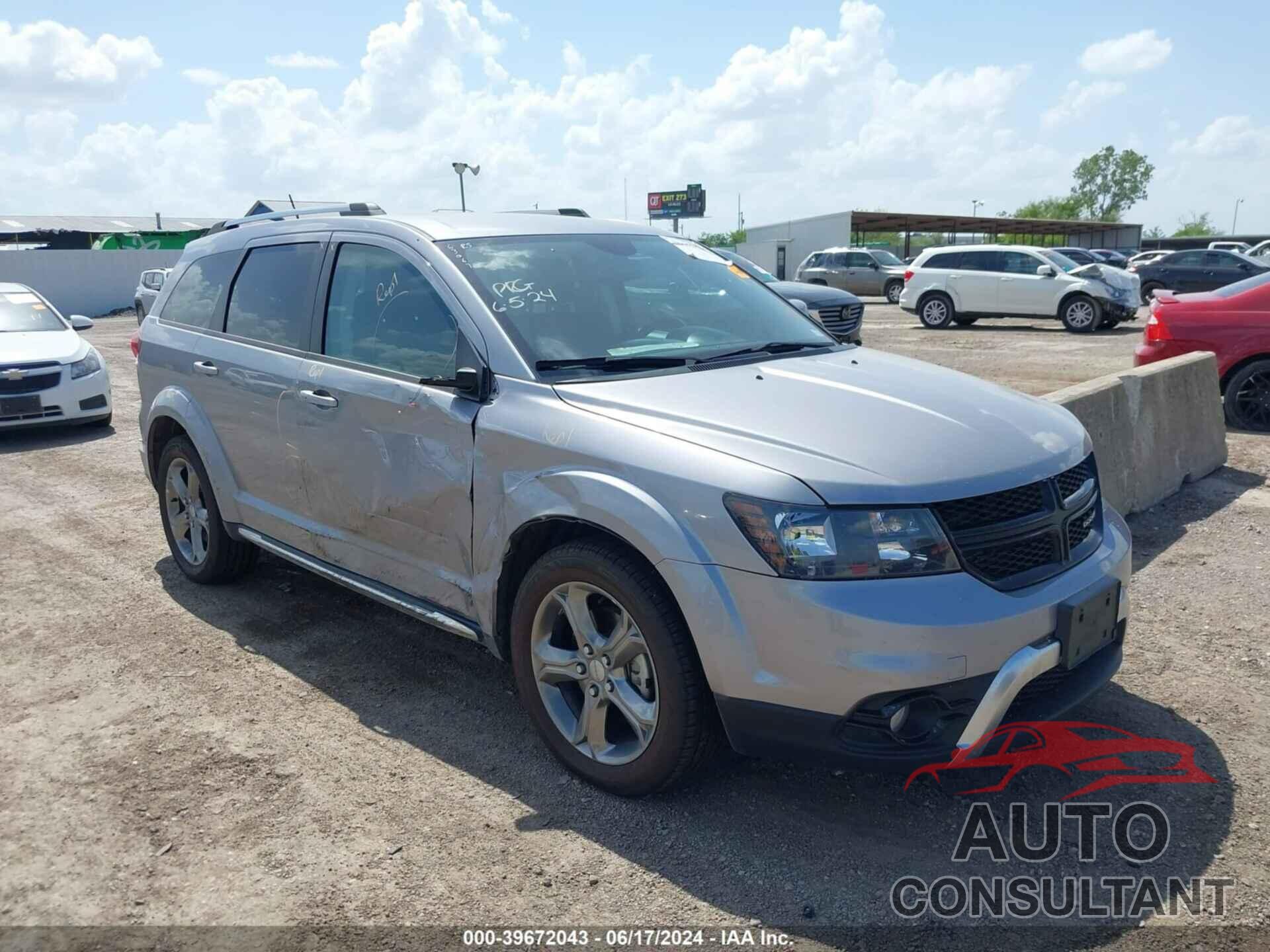DODGE JOURNEY 2017 - 3C4PDCGG9HT509509