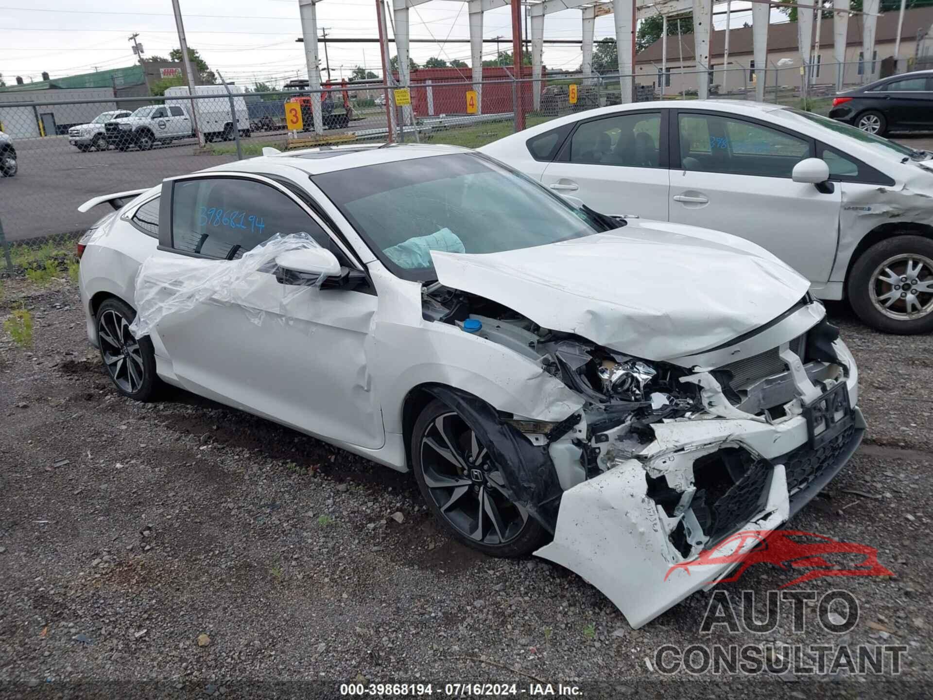 HONDA CIVIC SI 2019 - 2HGFC3A50KH750916