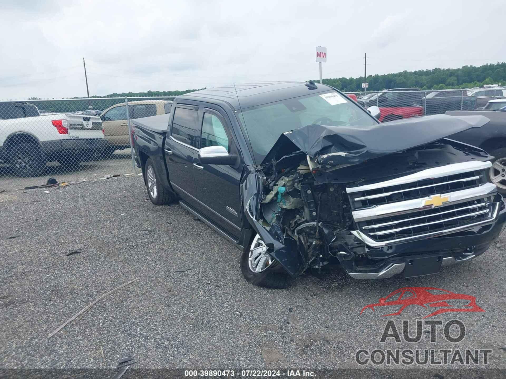CHEVROLET SILVERADO 1500 2018 - 3GCUKTEC1JG255124