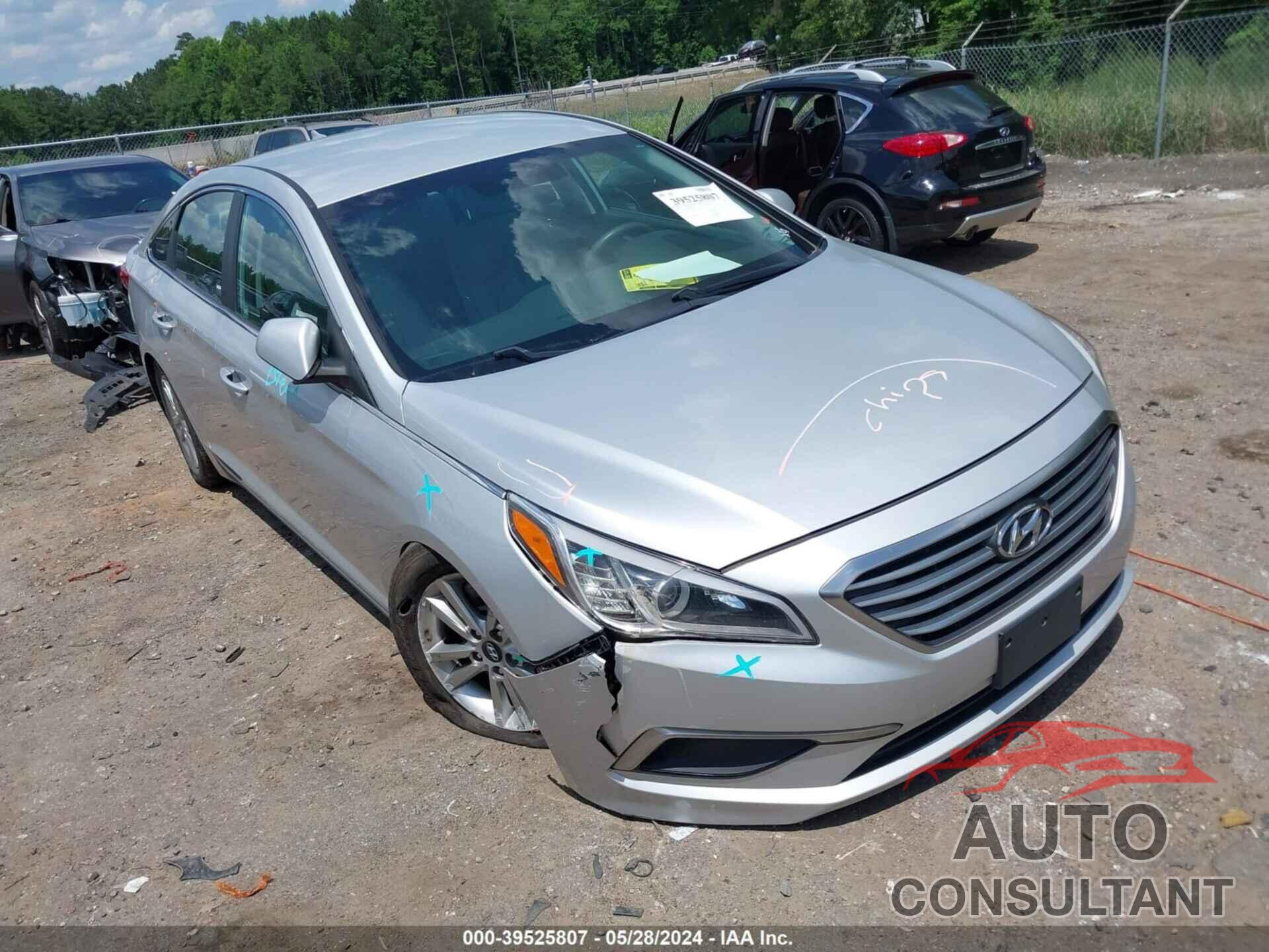 HYUNDAI SONATA 2017 - 5NPE24AF7HH516655