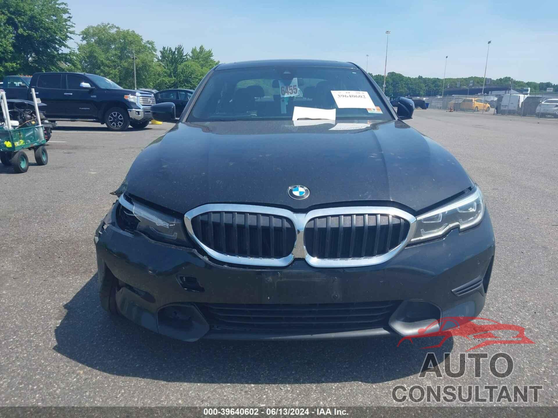 BMW 330I 2020 - WBA5R7C03LFH39588