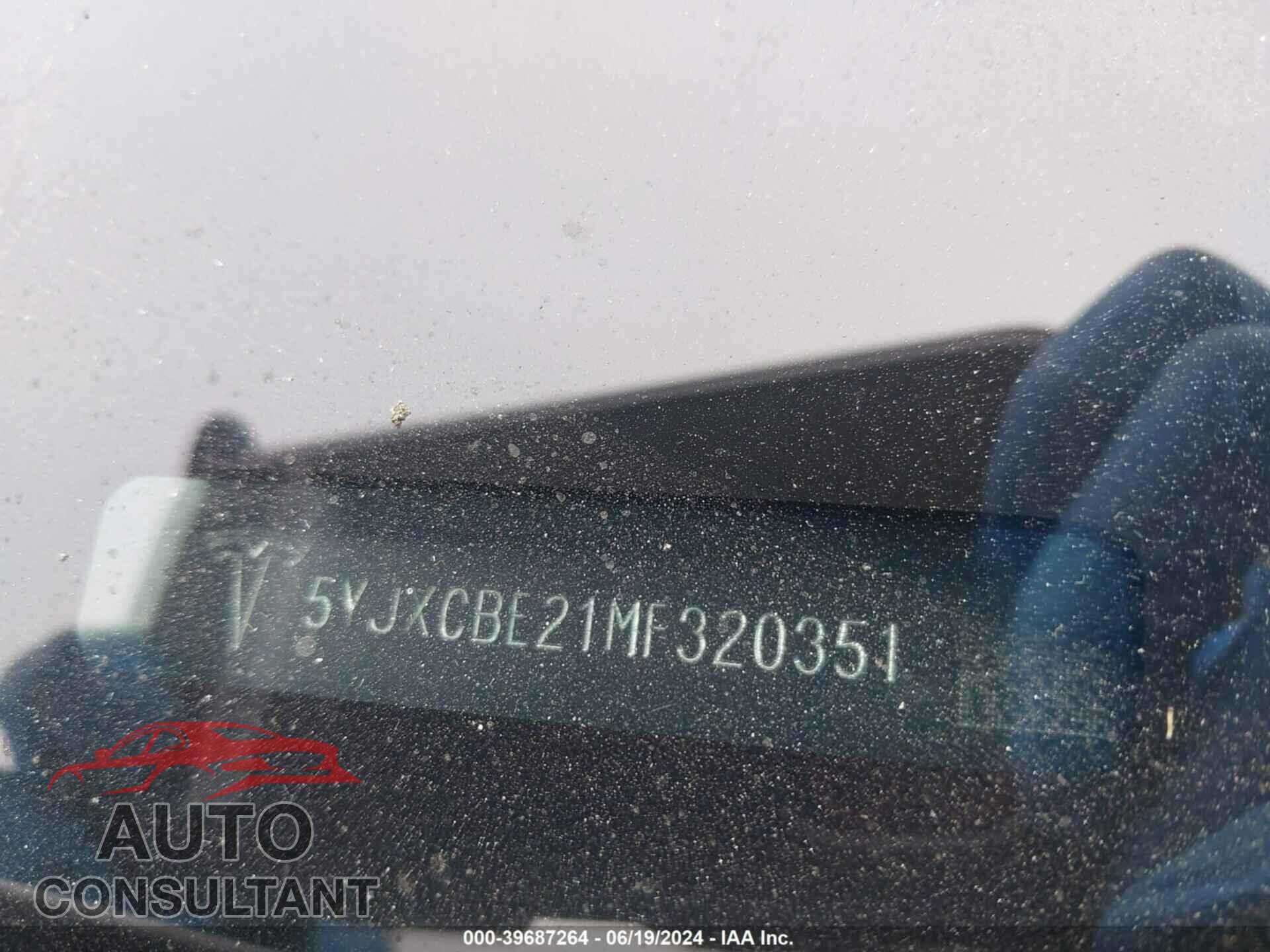 TESLA MODEL X 2021 - 5YJXCBE21MF320351