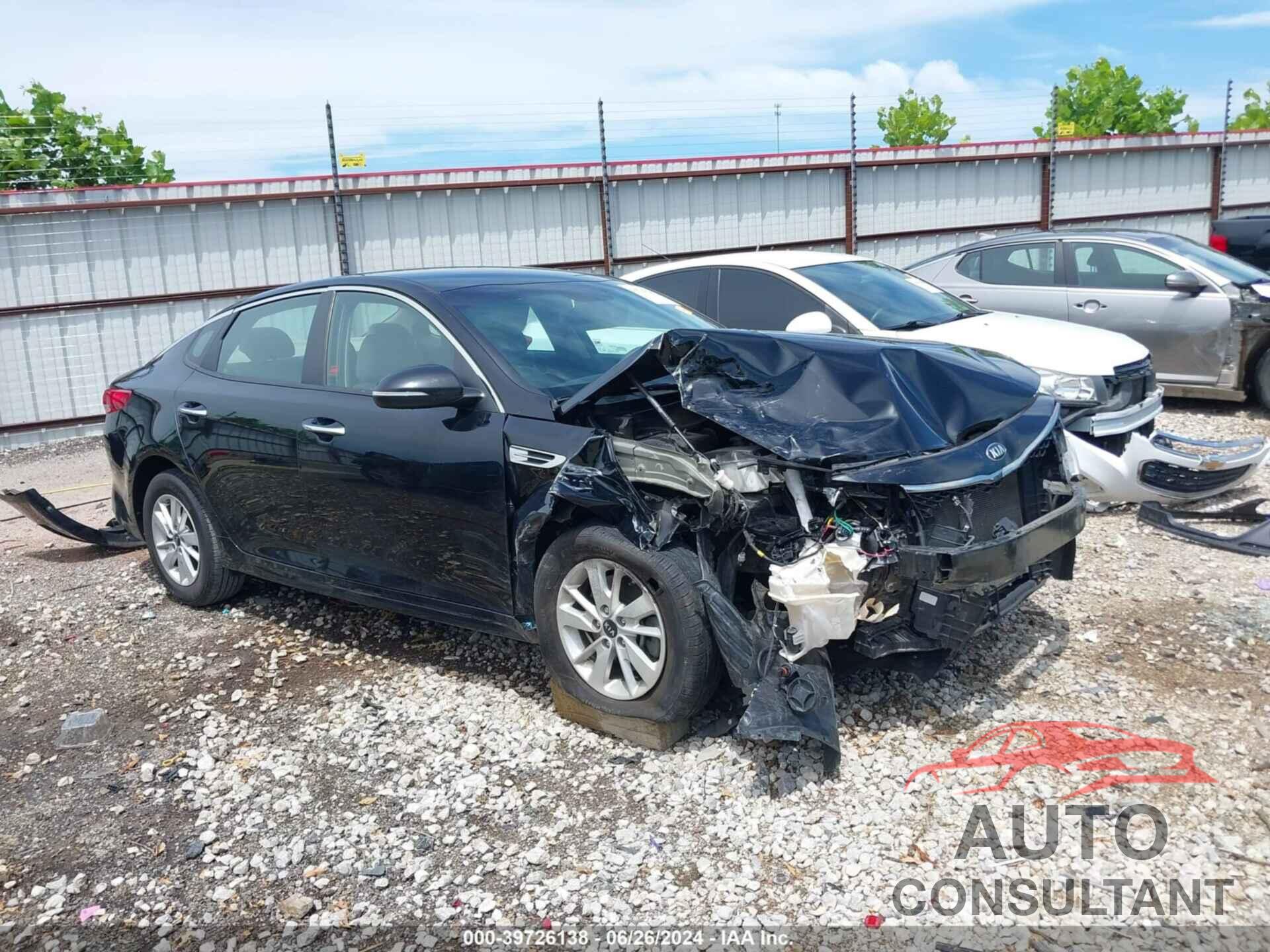KIA OPTIMA 2017 - 5XXGT4L38HG158762