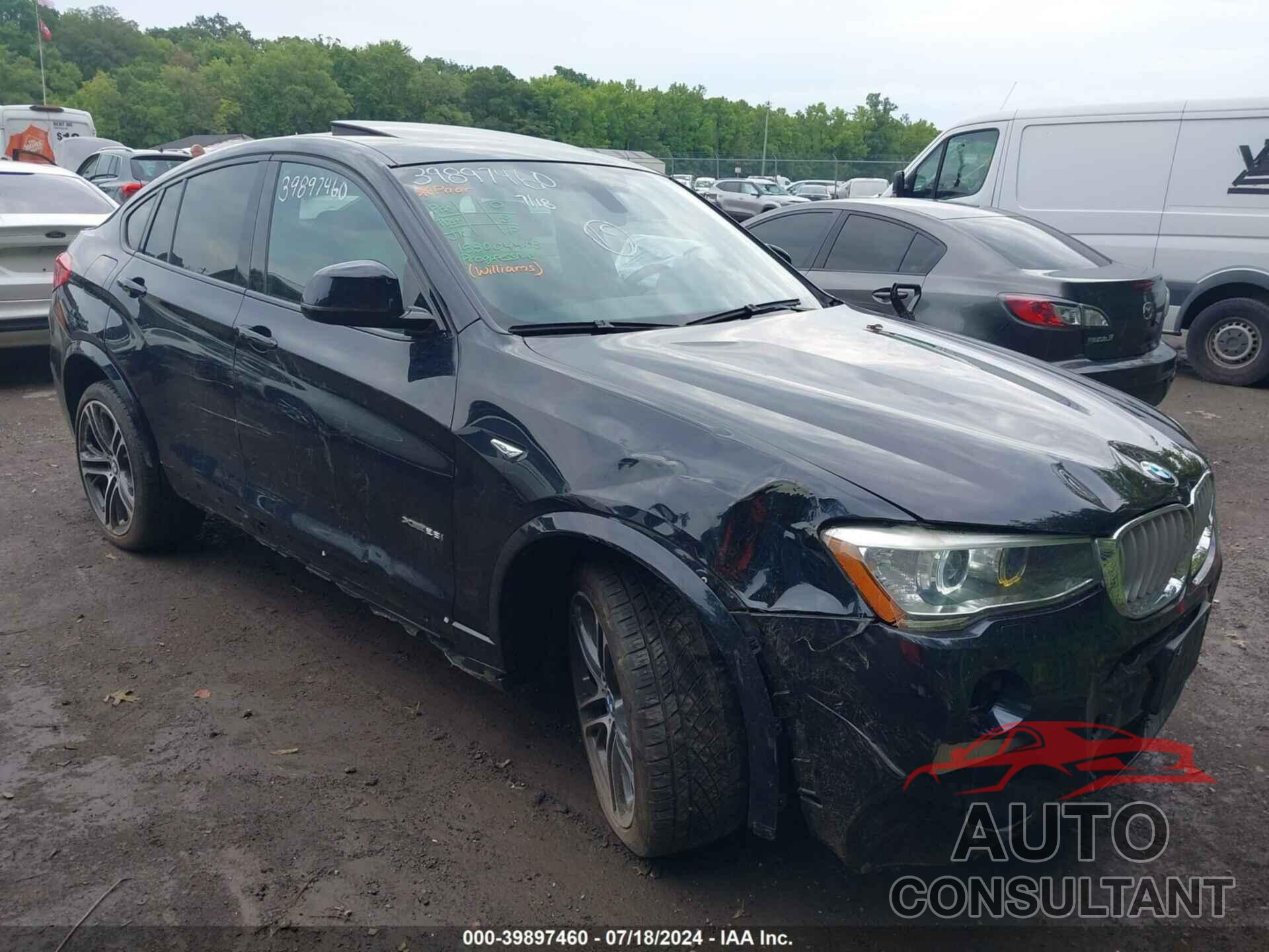 BMW X4 2016 - 5UXXW3C59G0R18876