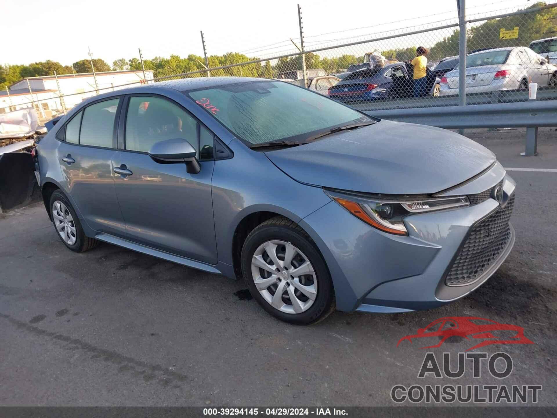 TOYOTA COROLLA 2022 - JTDEPMAE6NJ218514