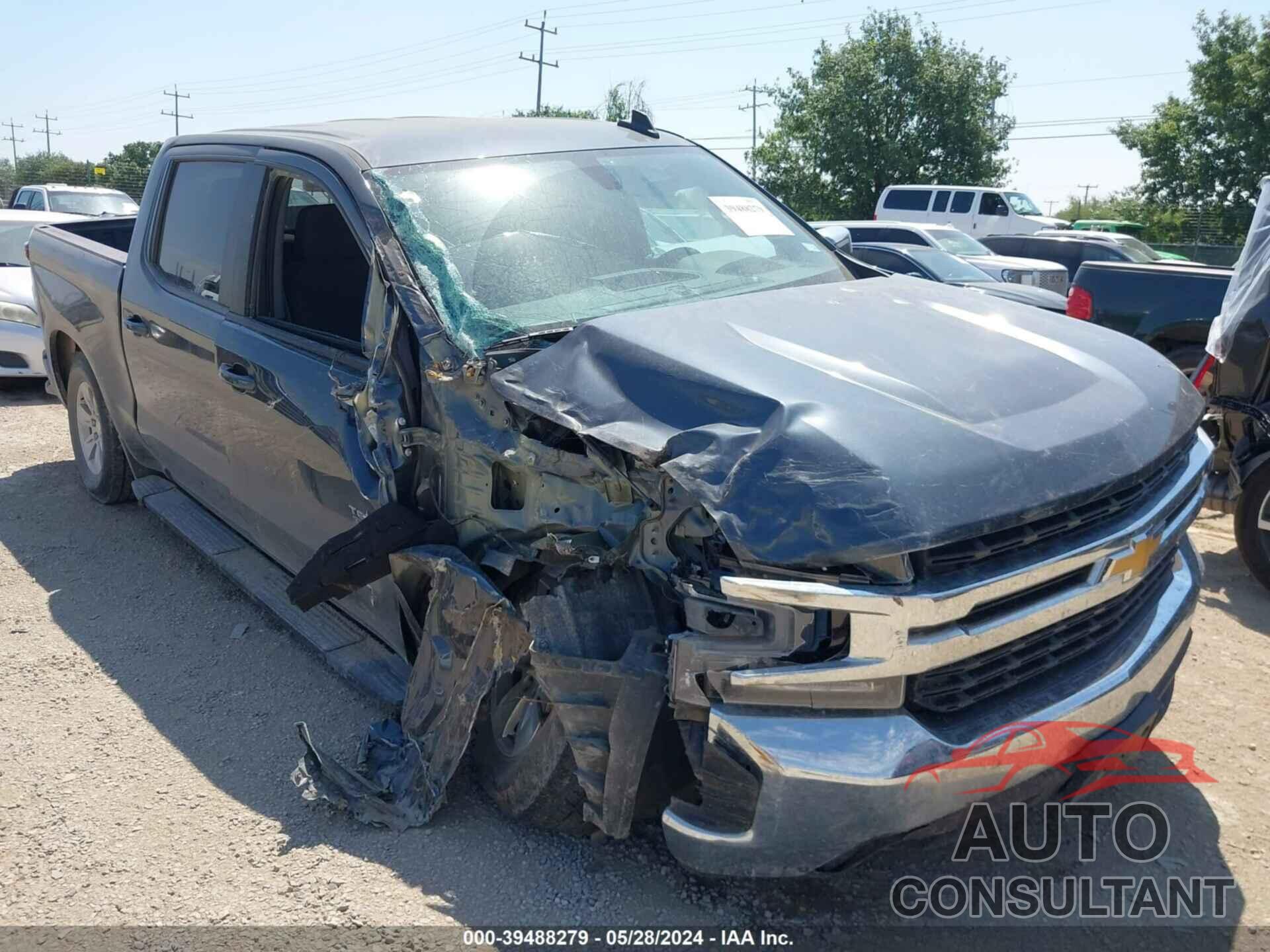 CHEVROLET SILVERADO 1500 2021 - 3GCPWCEK1MG178686