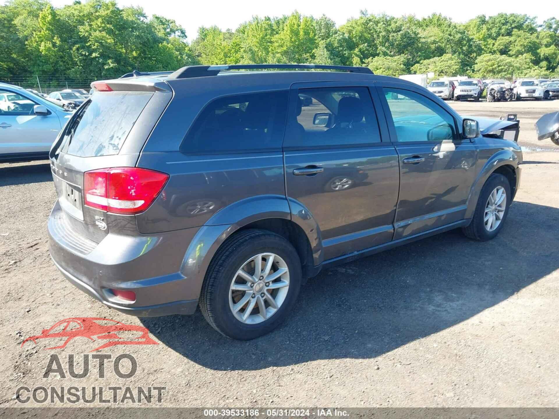 DODGE JOURNEY 2017 - 3C4PDCBB7HT612830