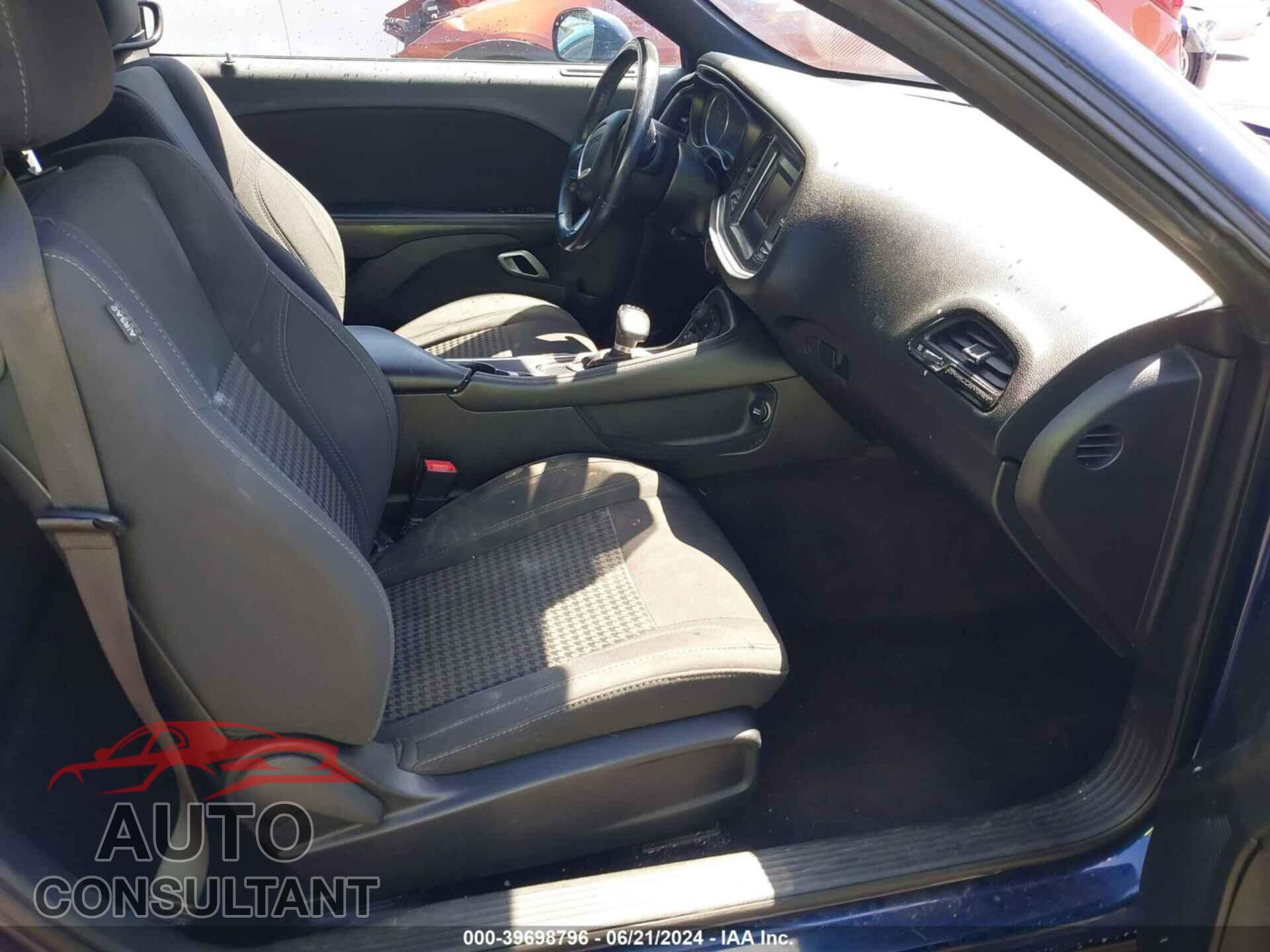 DODGE CHALLENGER 2016 - 2C3CDZAG6GH278977
