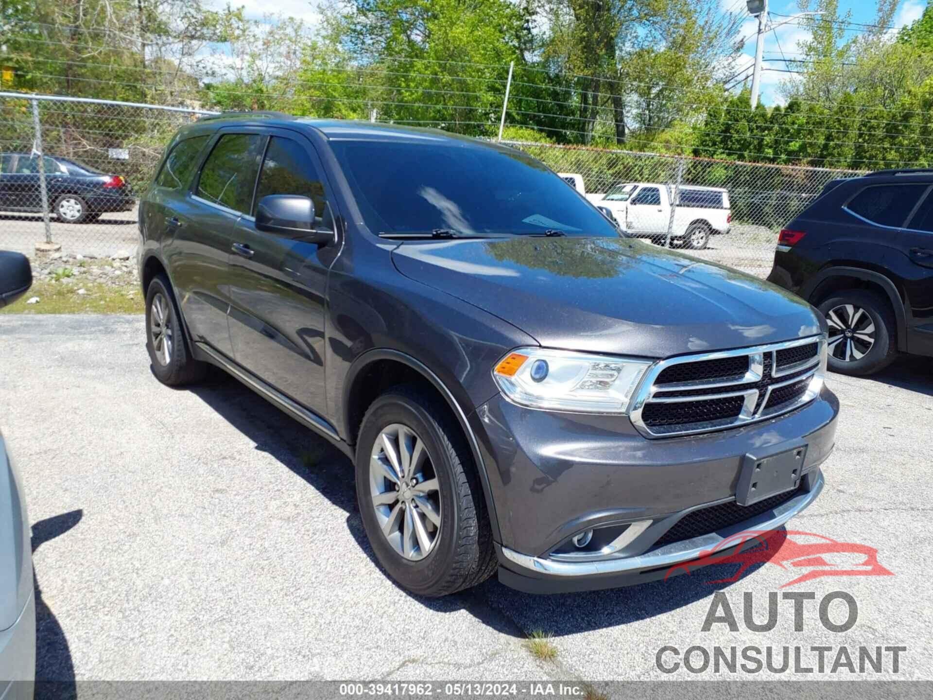 DODGE DURANGO 2018 - 1C4RDJAG2JC194088