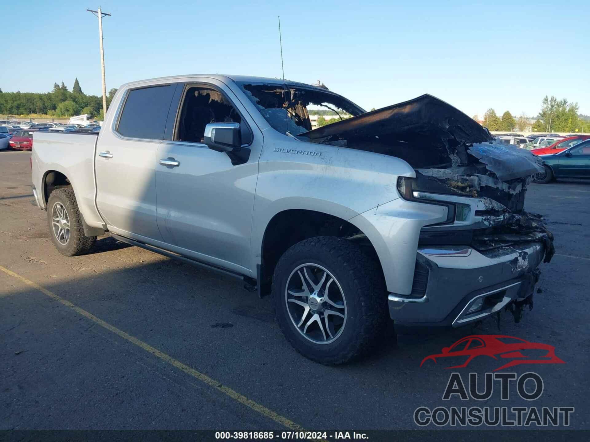 CHEVROLET SILVERADO 1500 2019 - 1GCUYGEL2KZ130222