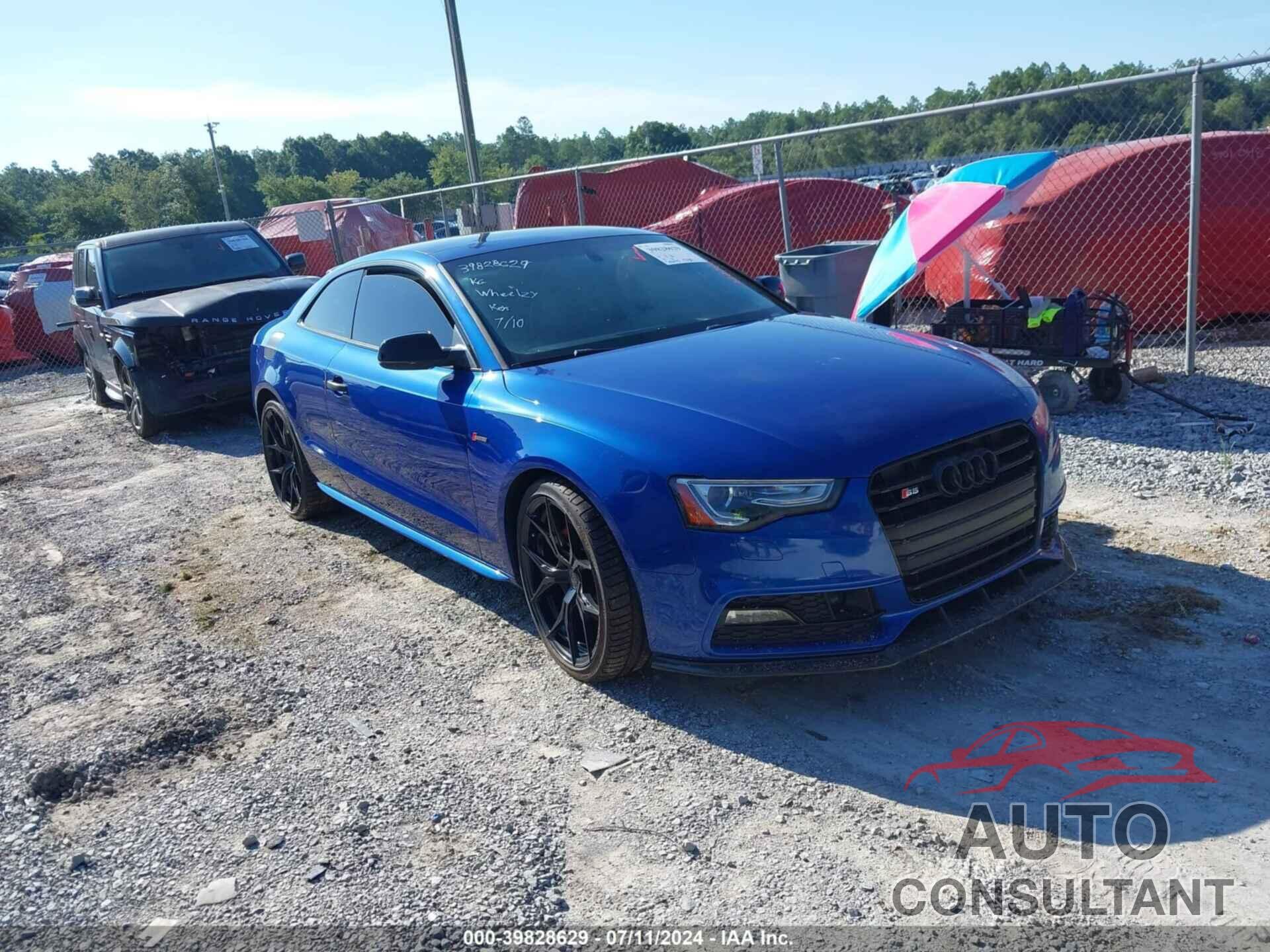 AUDI S5 2016 - WAUV4AFR3GA052536