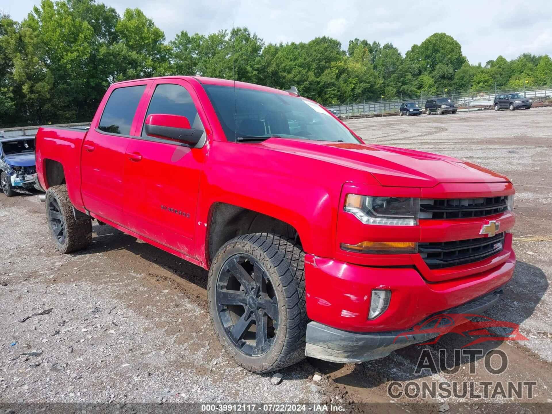 CHEVROLET SILVERADO 1500 2016 - 3GCUKREC8GG378219