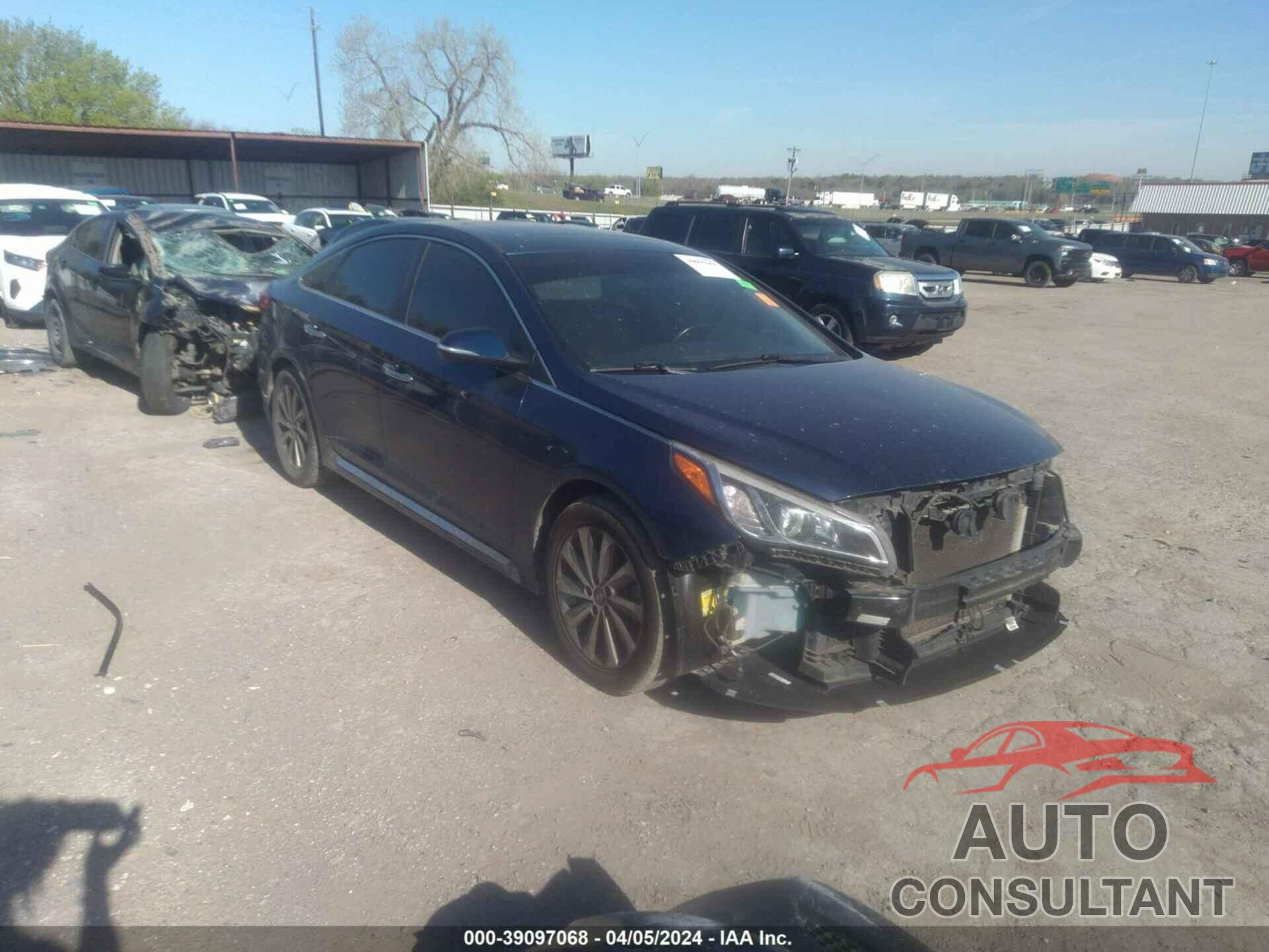 HYUNDAI SONATA 2017 - 5NPE34AFXHH588530
