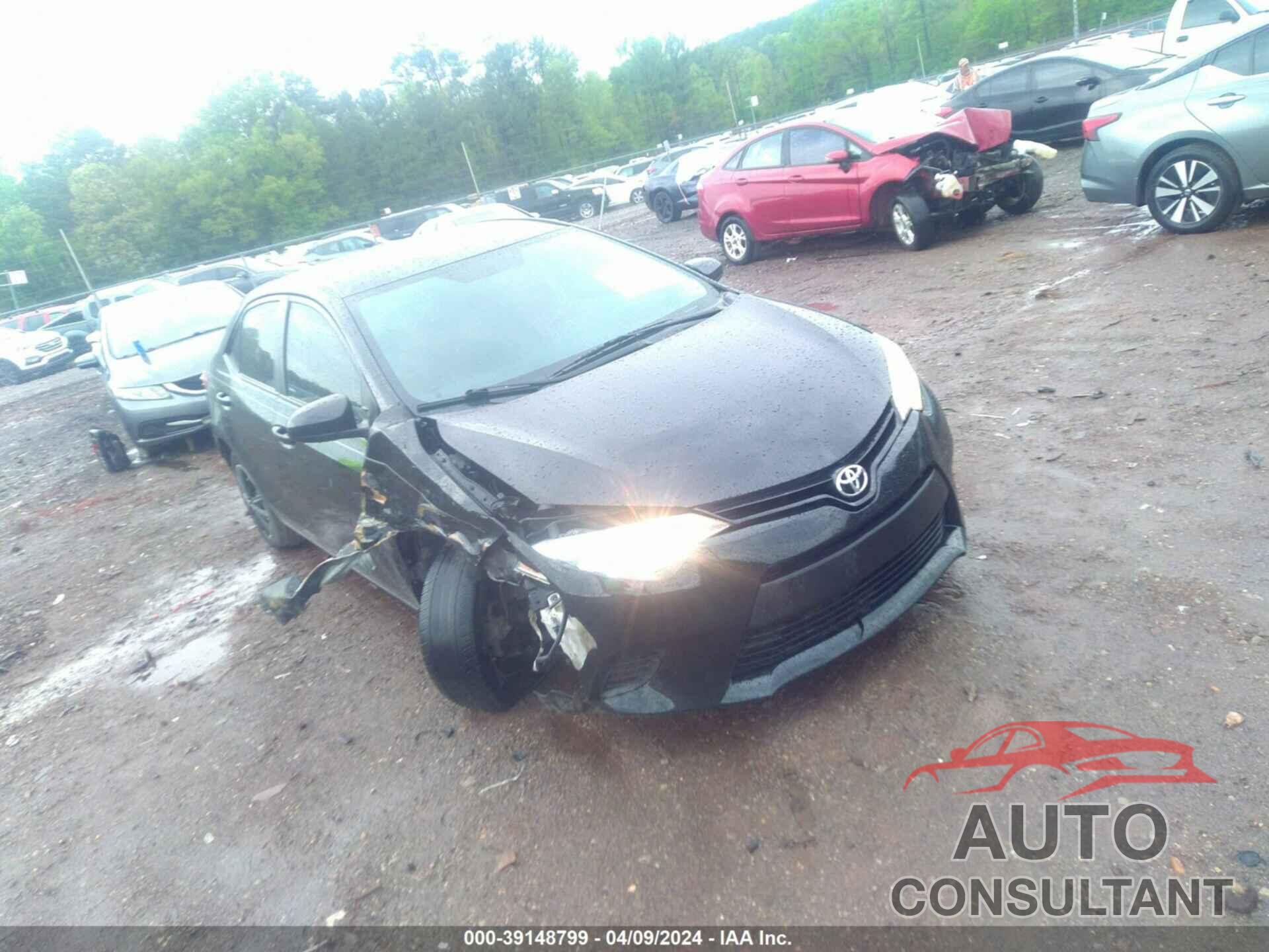 TOYOTA COROLLA 2014 - 2T1BURHE1EC217684