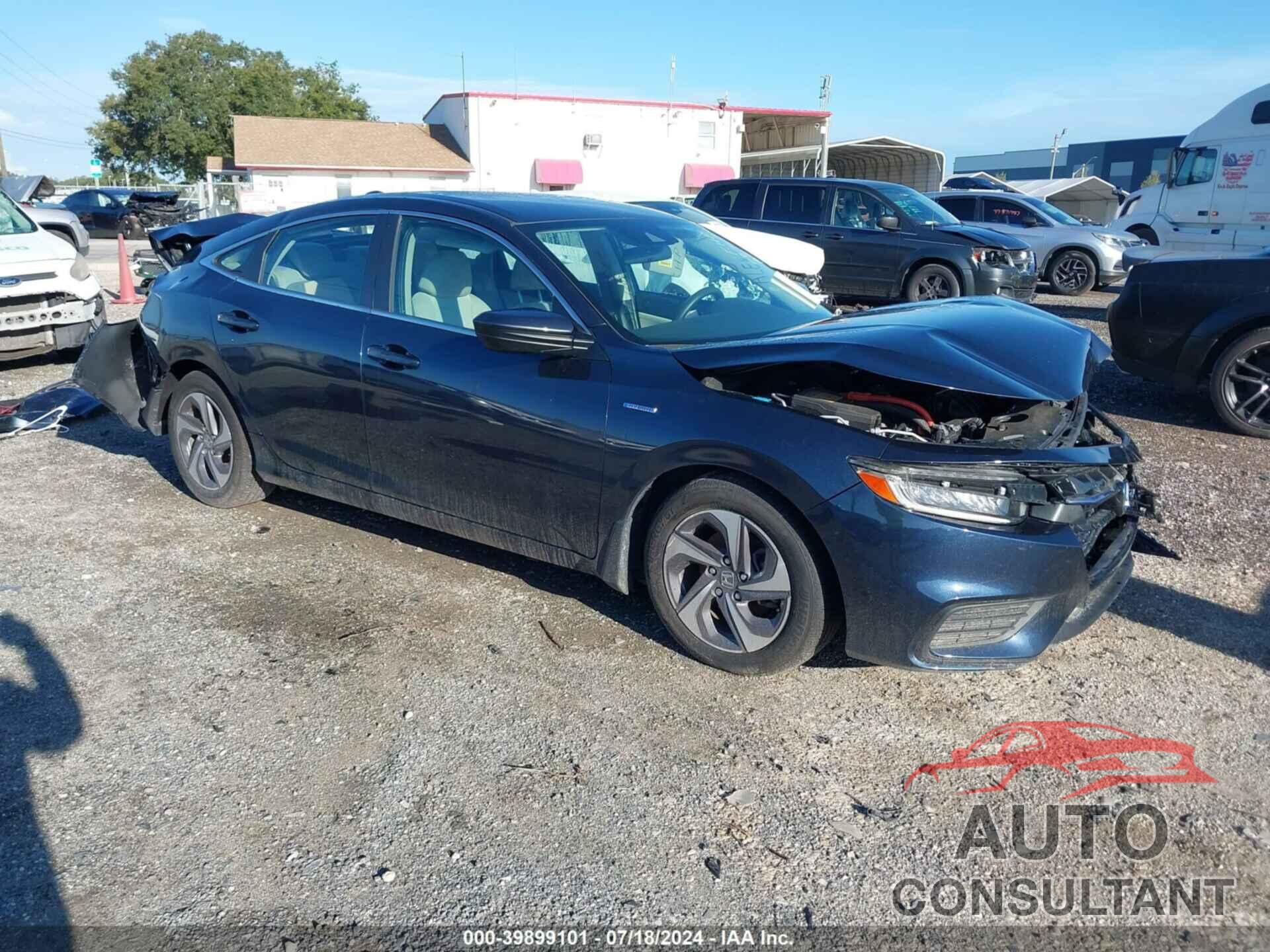 HONDA INSIGHT 2019 - 19XZE4F11KE002558