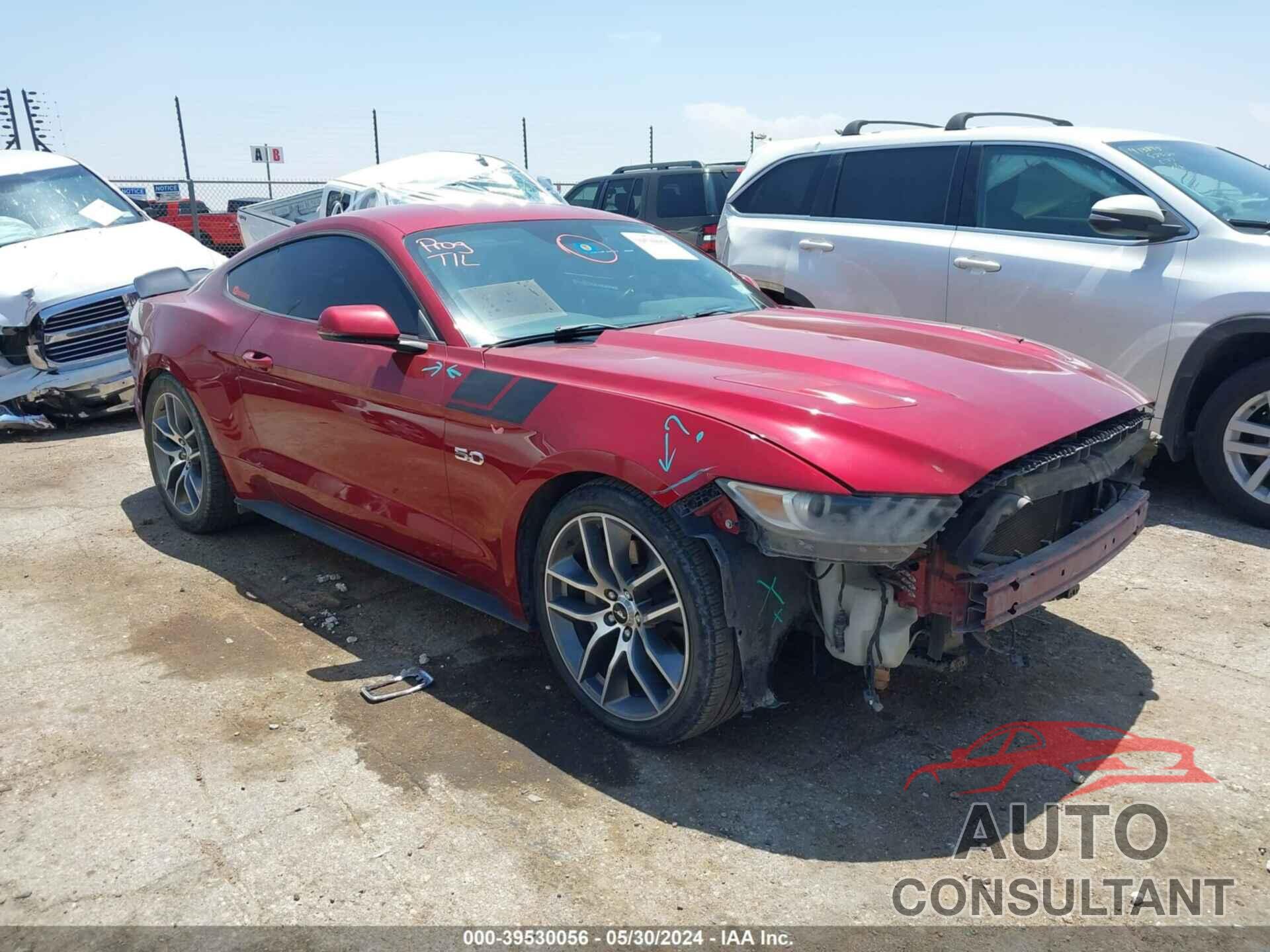 FORD MUSTANG 2016 - 1FA6P8CF2G5302963