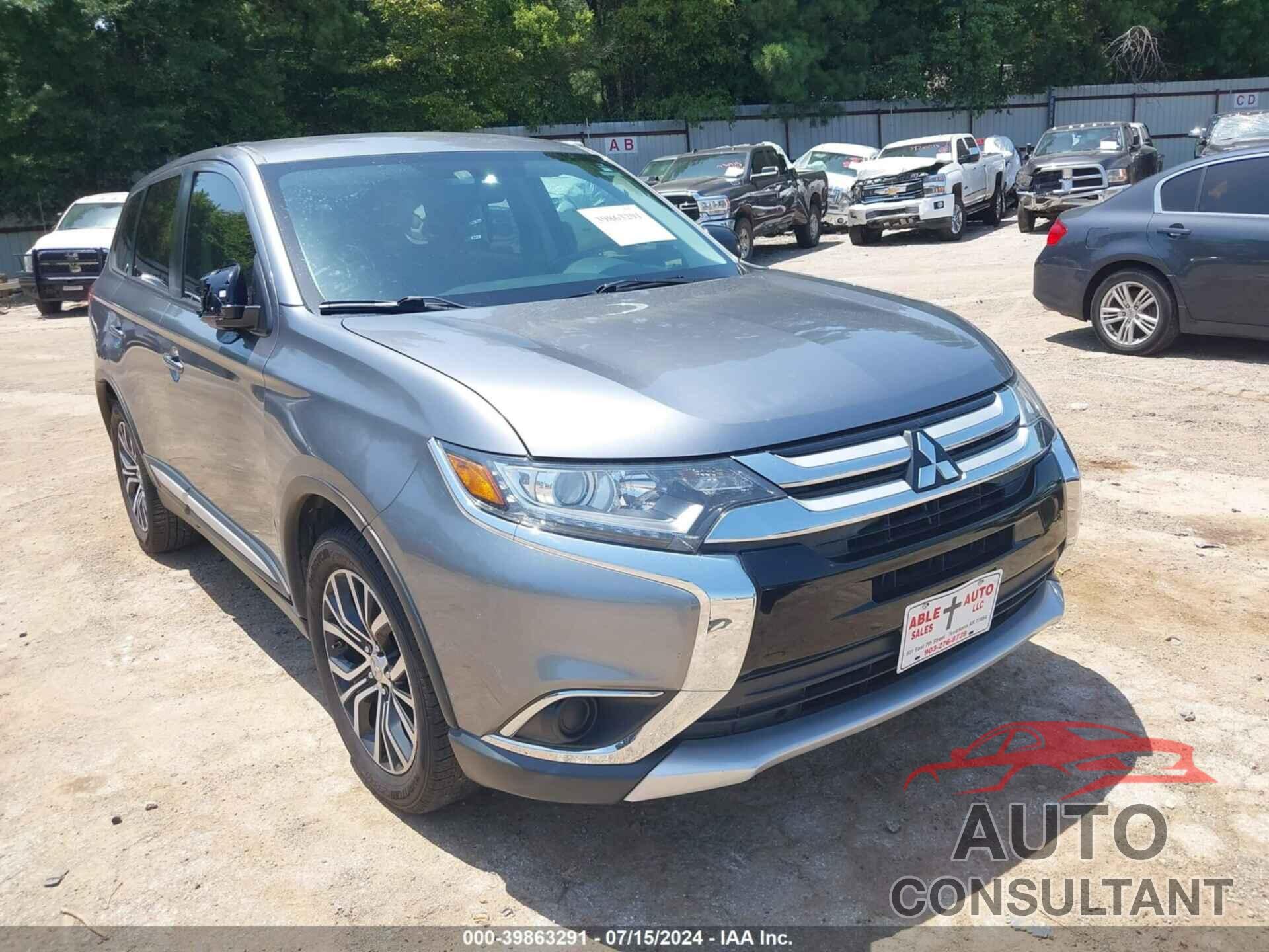 MITSUBISHI OUTLANDER 2017 - JA4AD2A31HZ010941