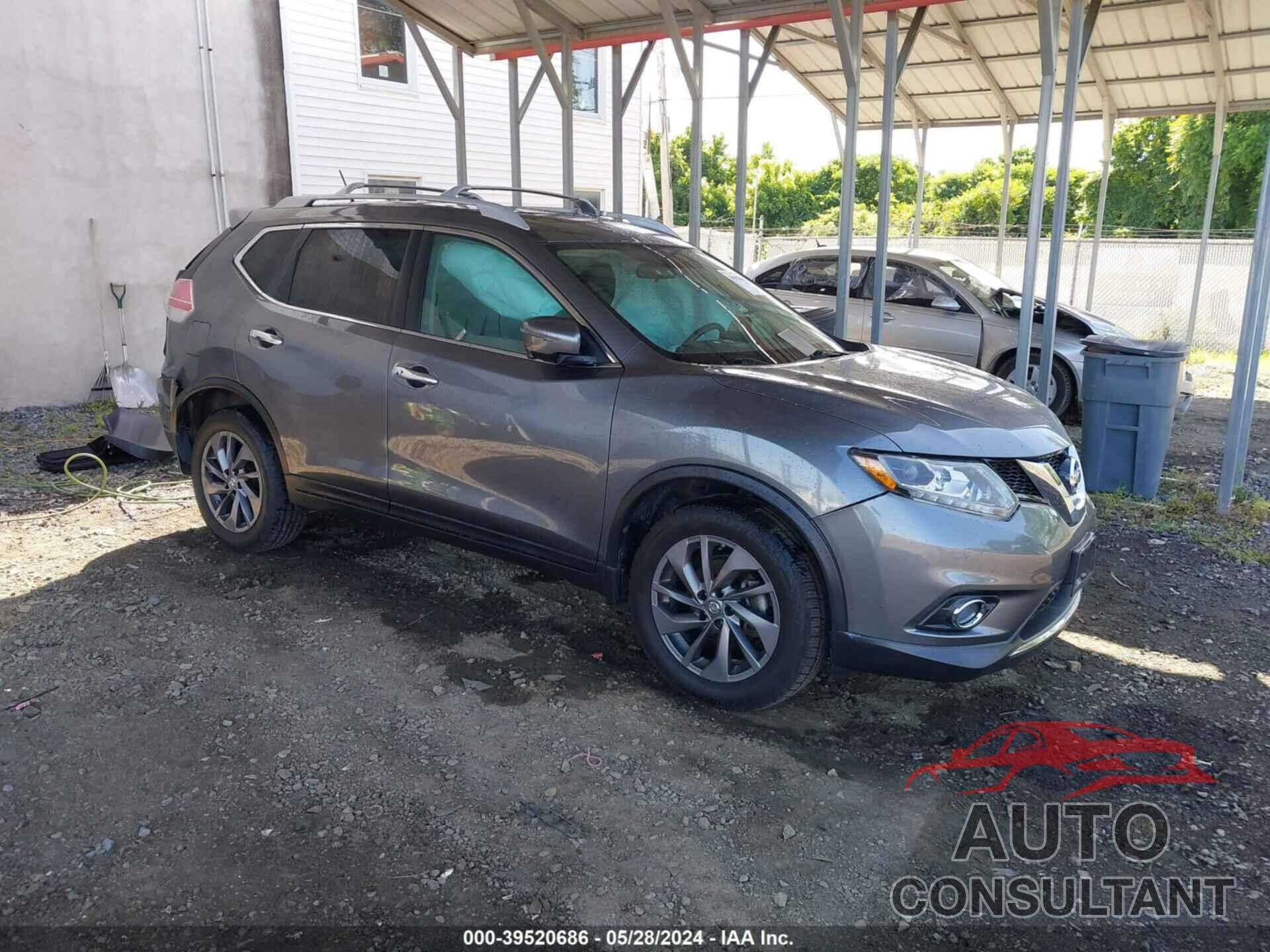 NISSAN ROGUE 2016 - 5N1AT2MV9GC768741