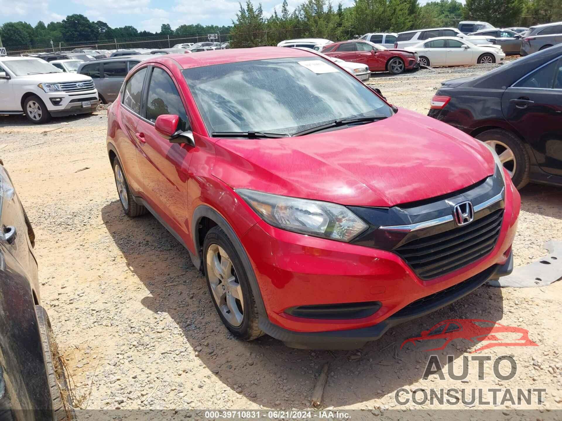 HONDA HR-V 2016 - 3CZRU5H34GM721754