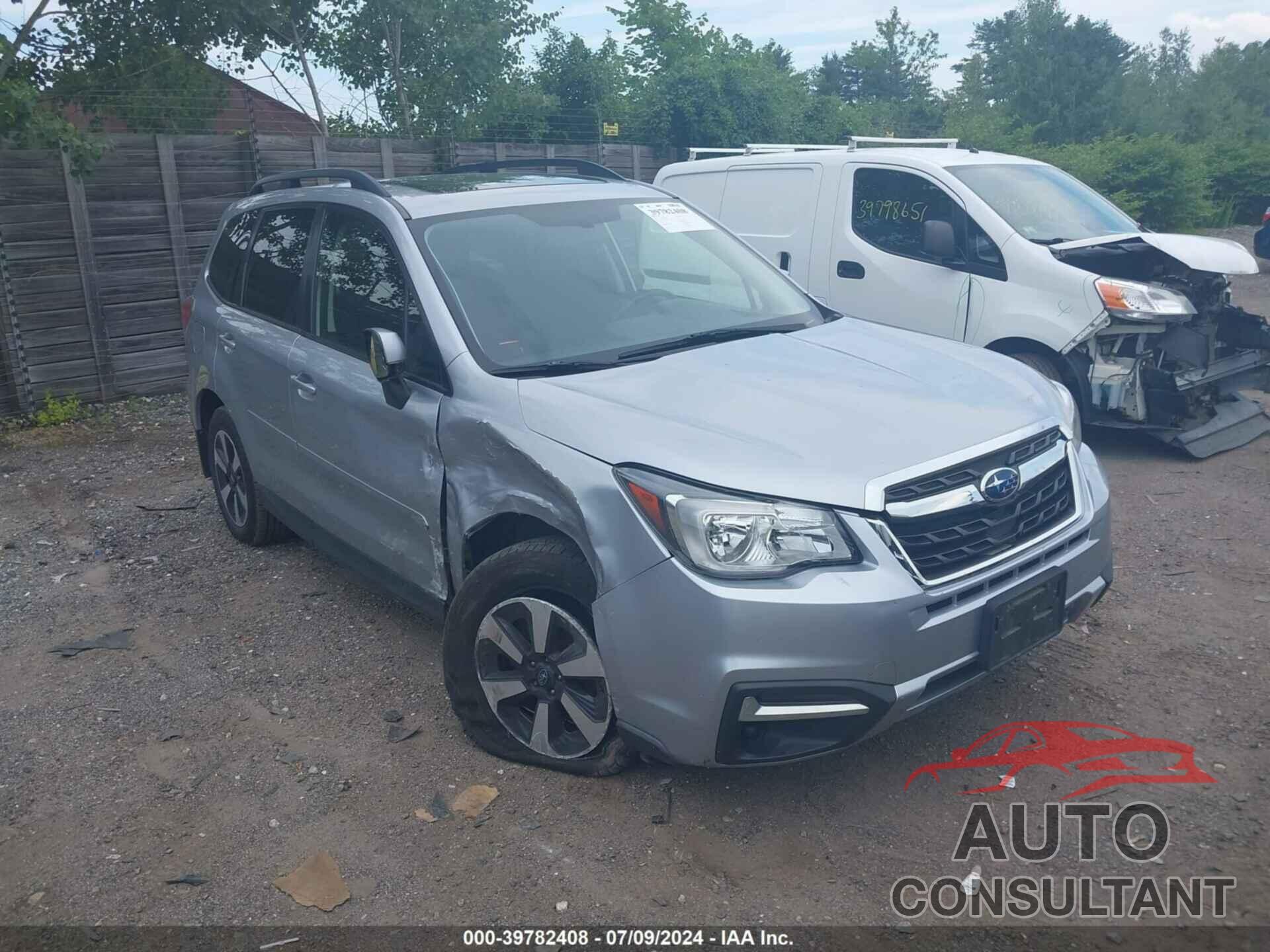 SUBARU FORESTER 2018 - JF2SJAEC5JH449094