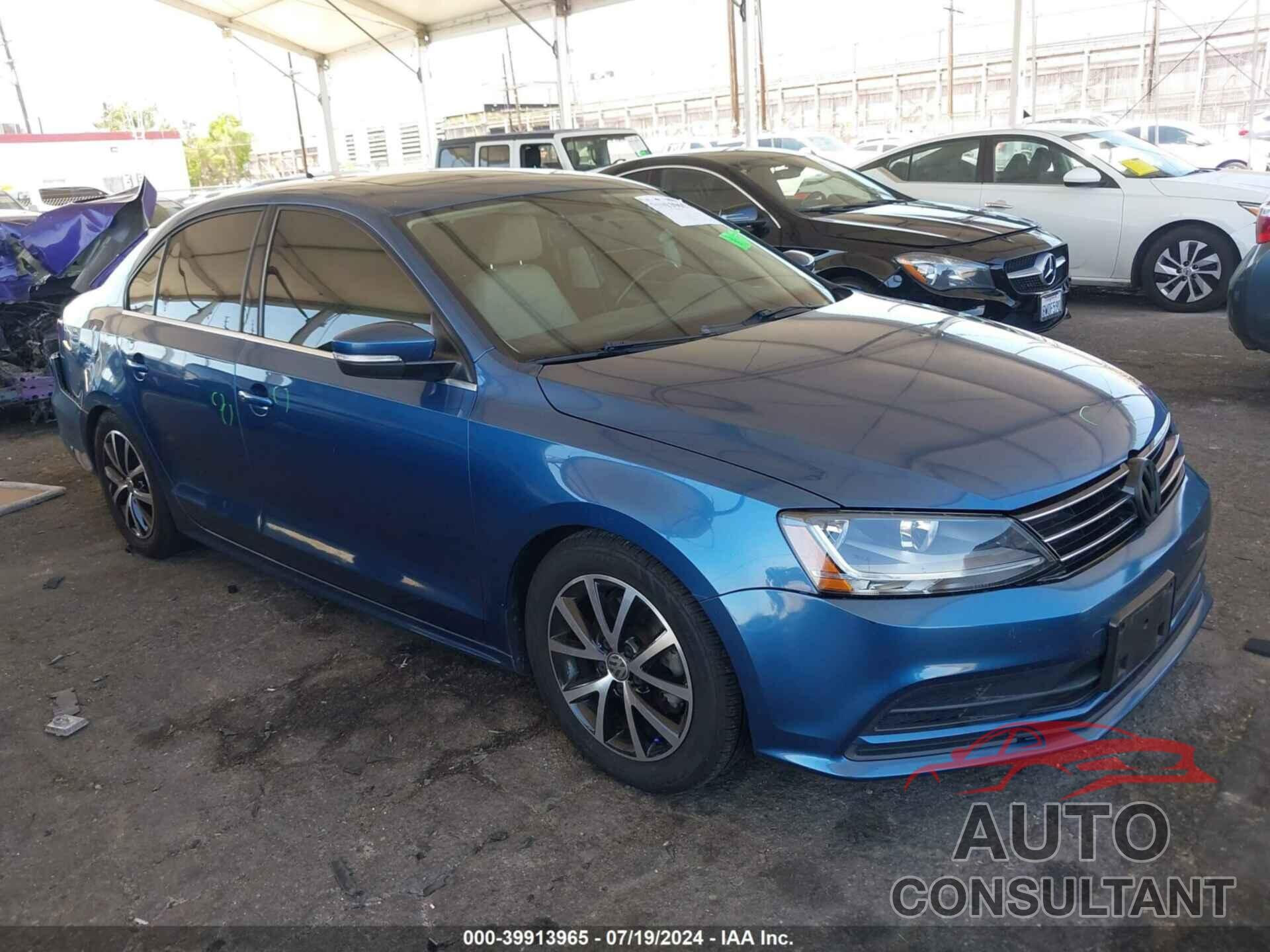 VOLKSWAGEN JETTA 2017 - 3VWDB7AJ8HM203090