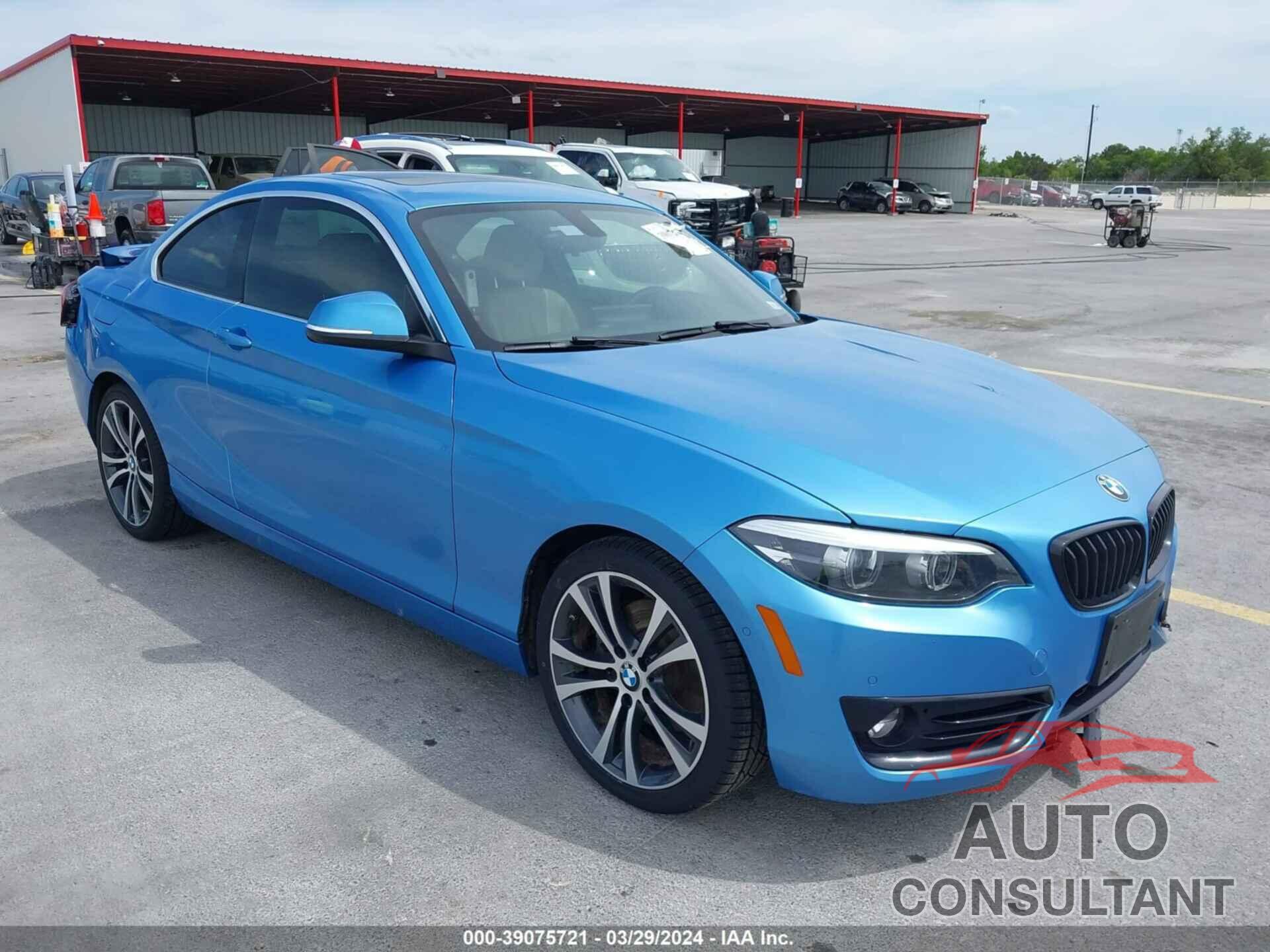 BMW 230I 2018 - WBA2J3C56JVA49853