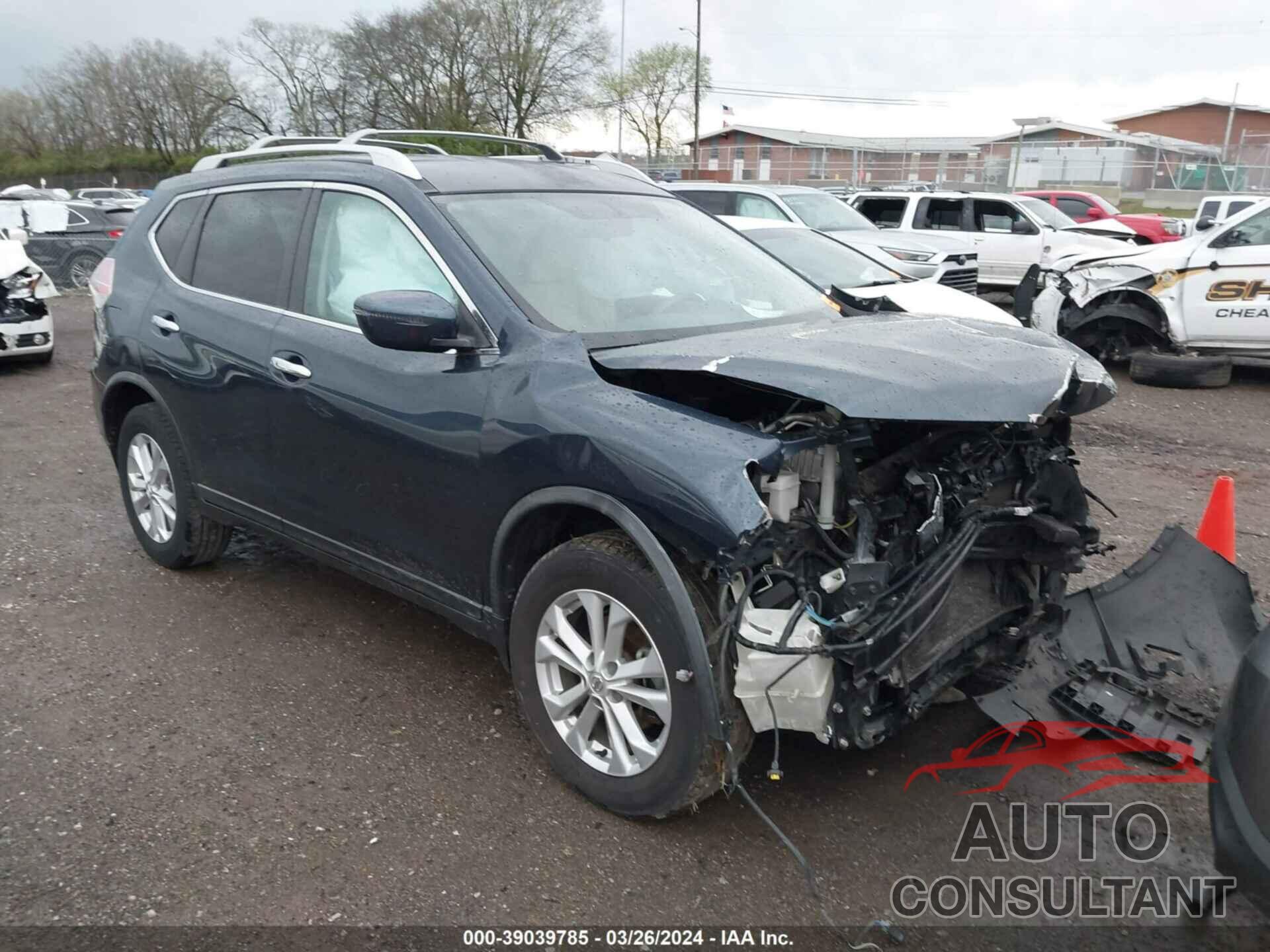 NISSAN ROGUE 2016 - KNMAT2MV8GP679191