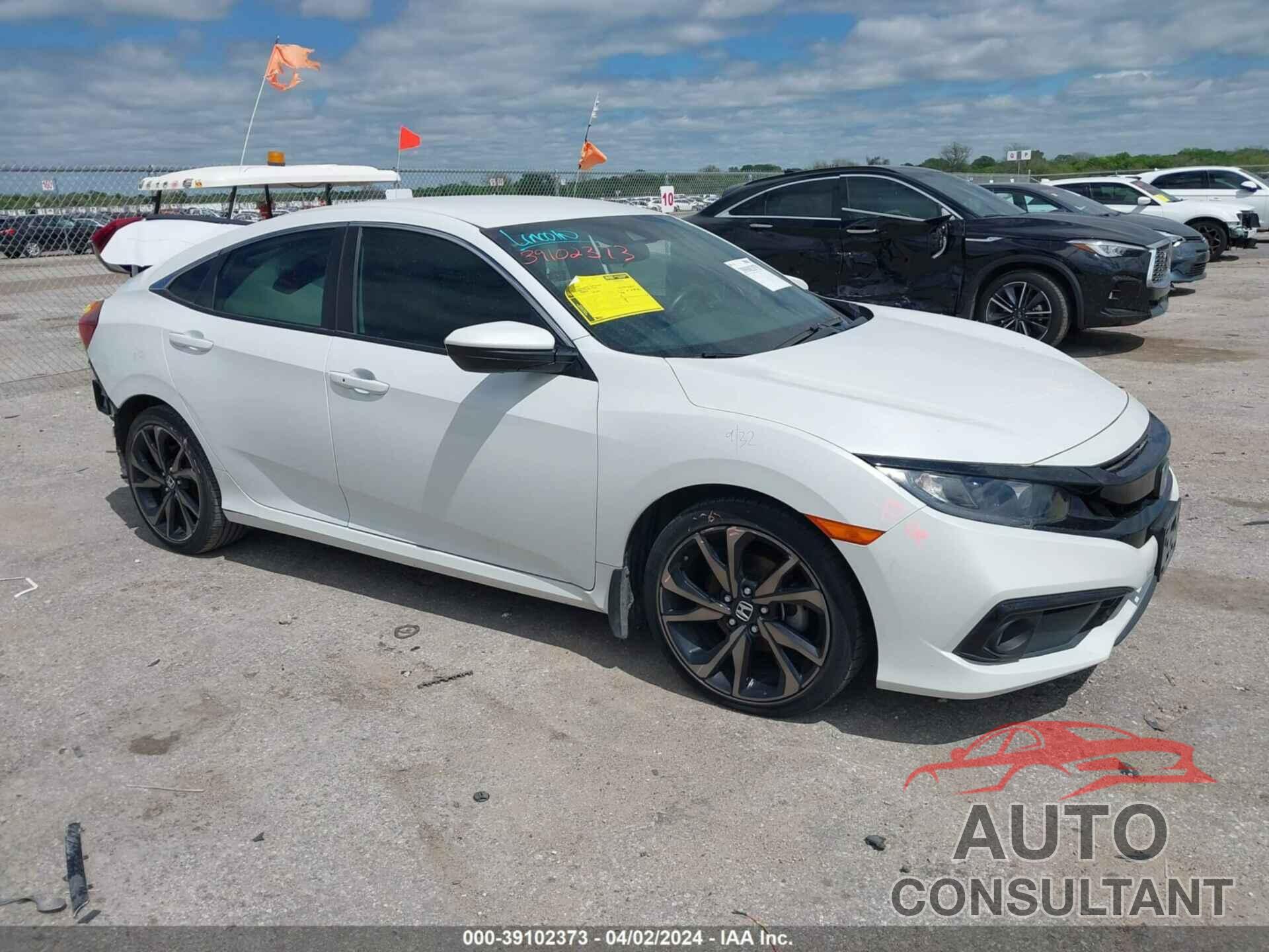 HONDA CIVIC 2020 - 2HGFC2F8XLH584368