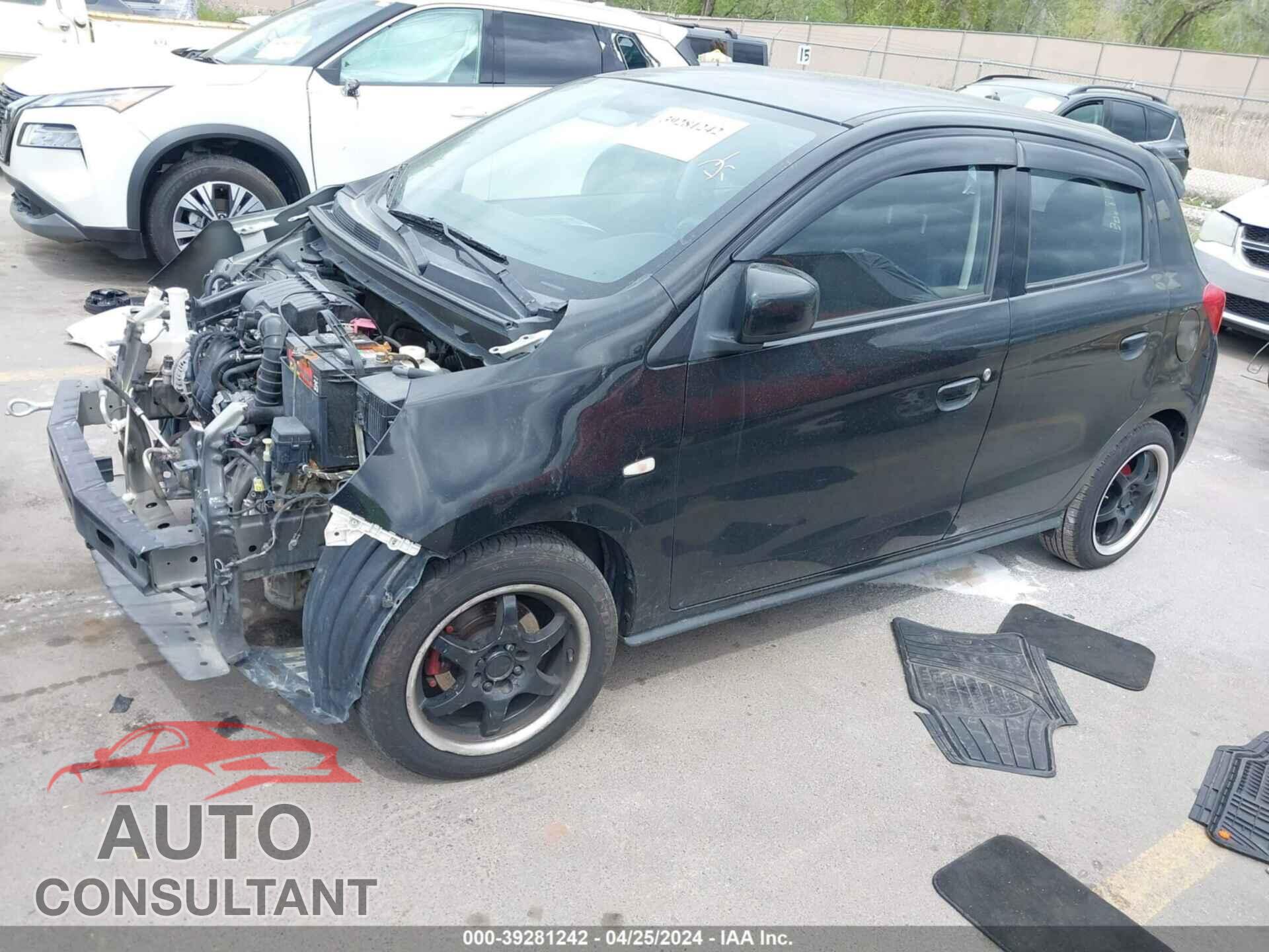 MITSUBISHI MIRAGE 2017 - ML32A3HJ4HH007456