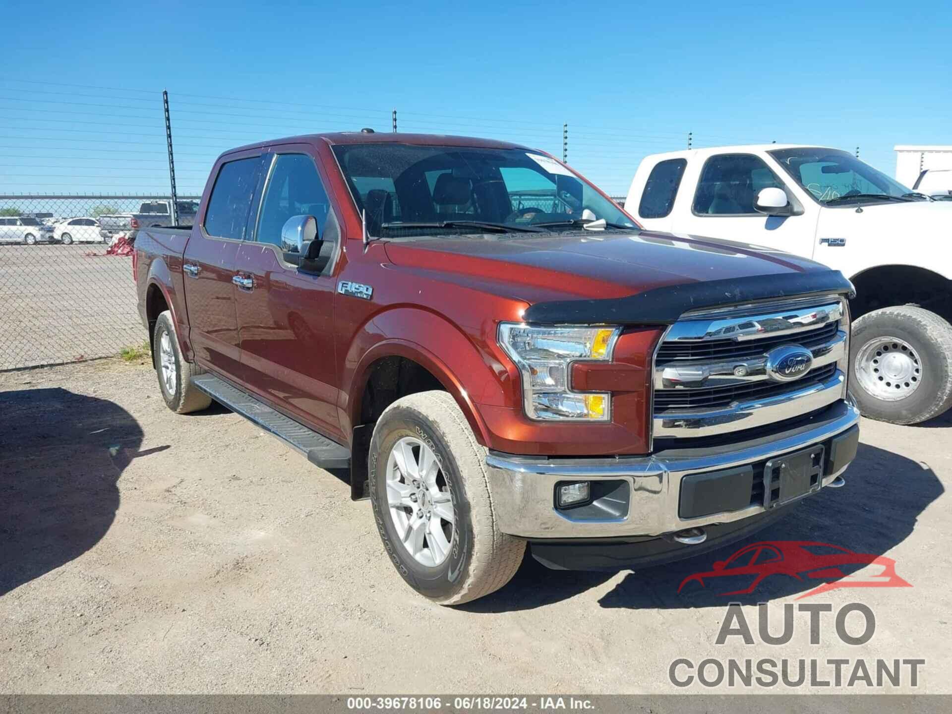 FORD F-150 2016 - 1FTEW1EF2GKF62455