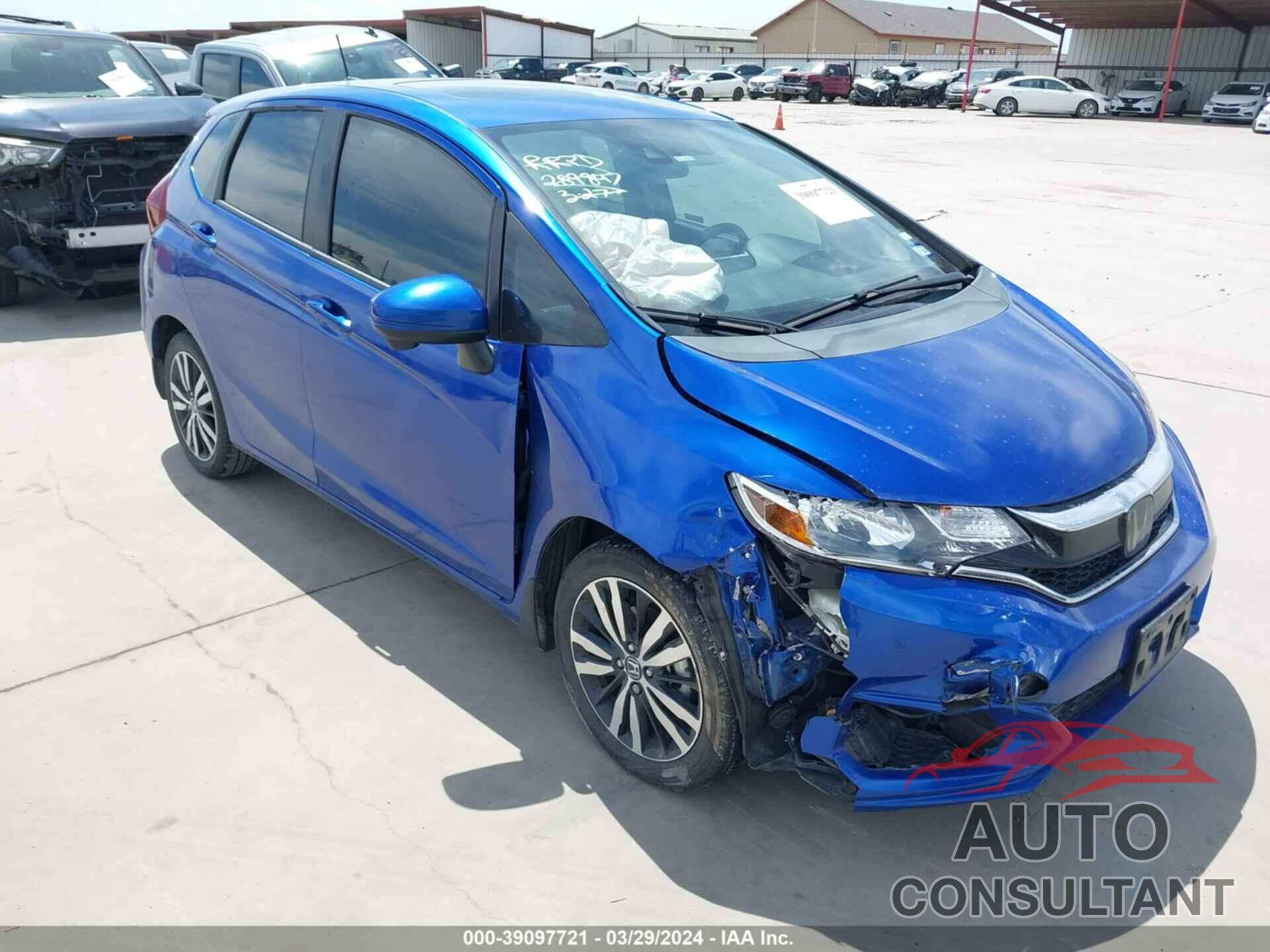 HONDA FIT 2019 - 3HGGK5H84KM716417